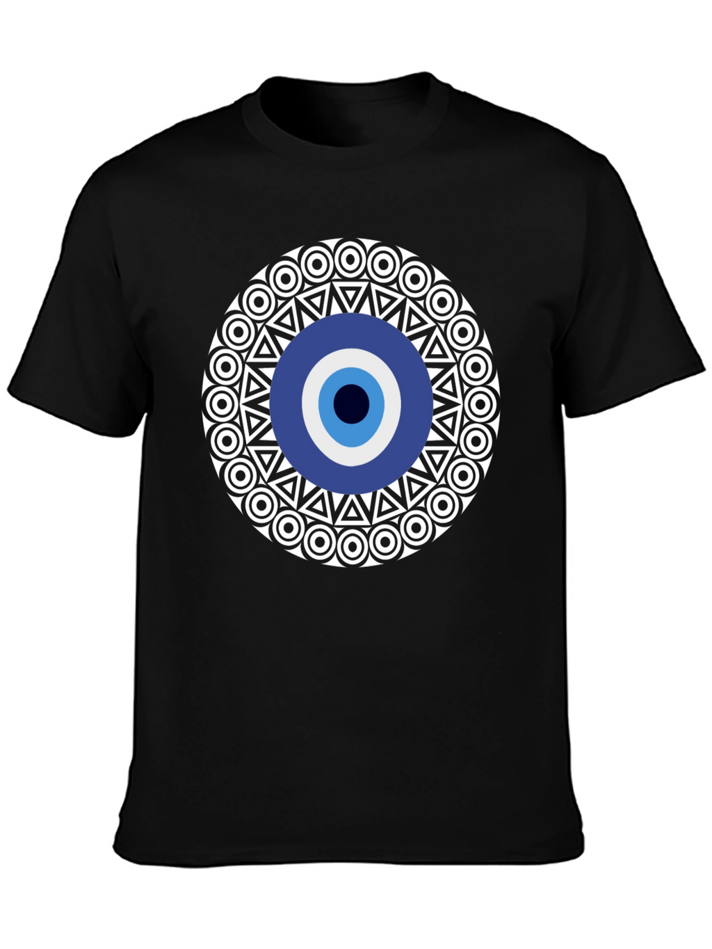 Evil Eye Graphic Tee - Stylish Protection