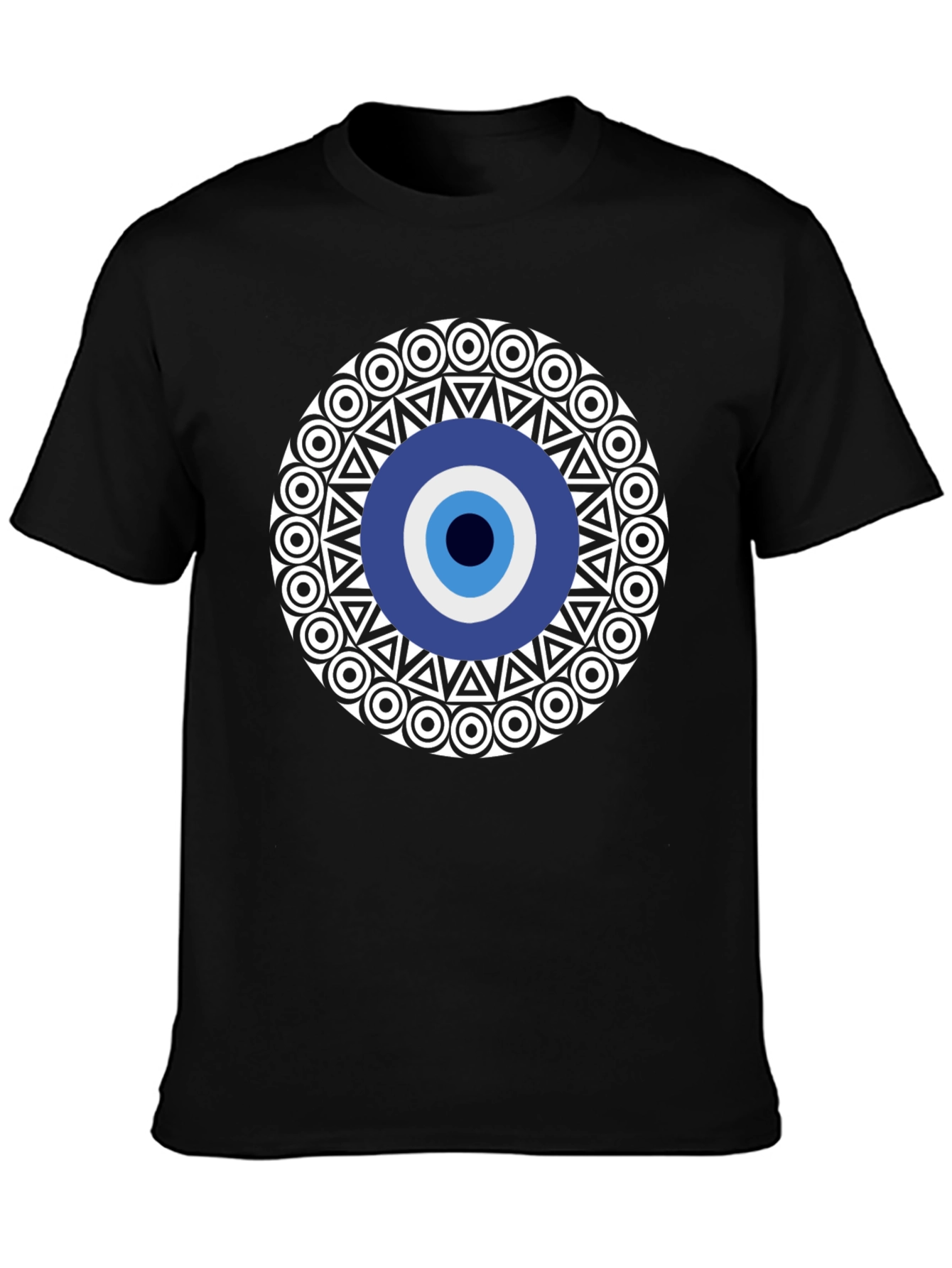 Evil Eye Graphic Tee - Stylish Protection