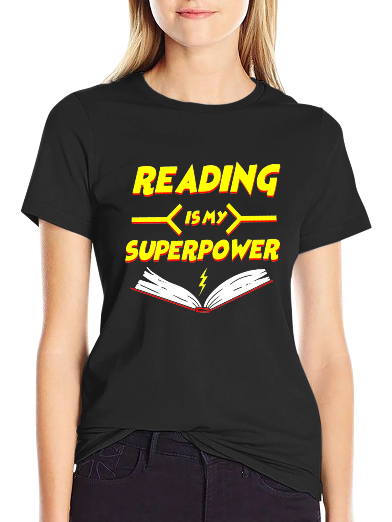 Reading is My Superpower T-Shirt