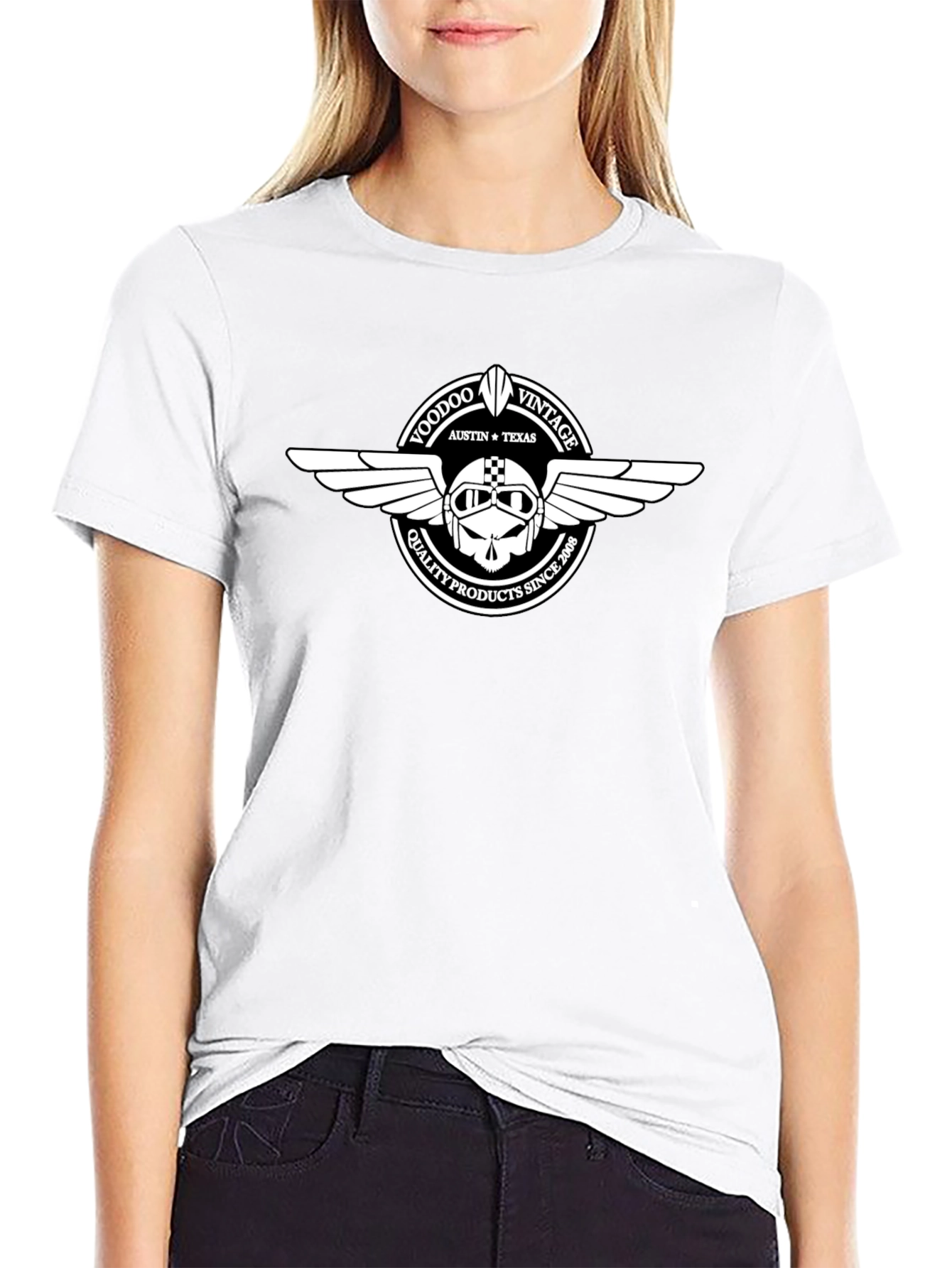 Voodoo Vintage Graphic Tee - Austin Texas