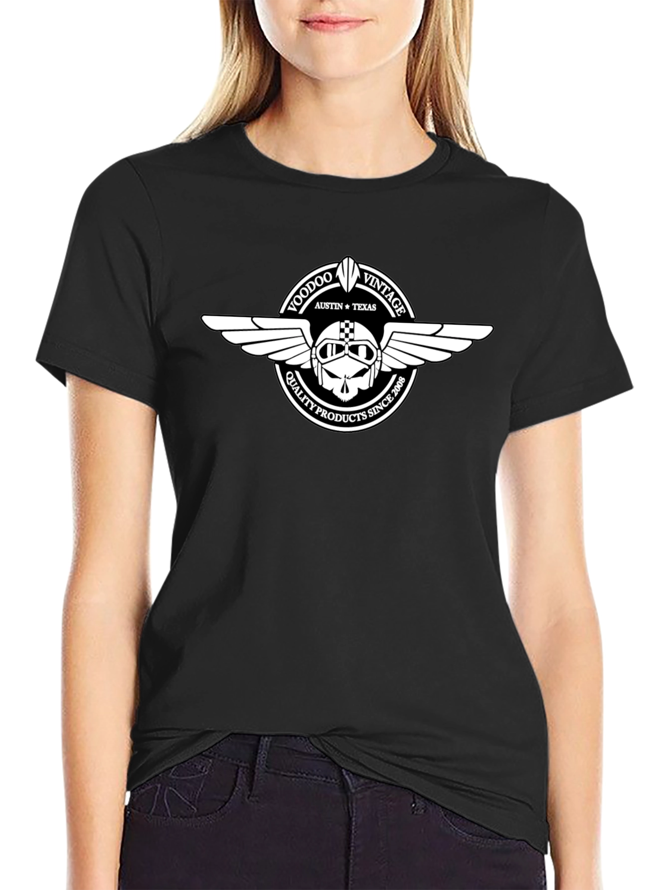 Voodoo Vintage Graphic Tee - Austin Texas