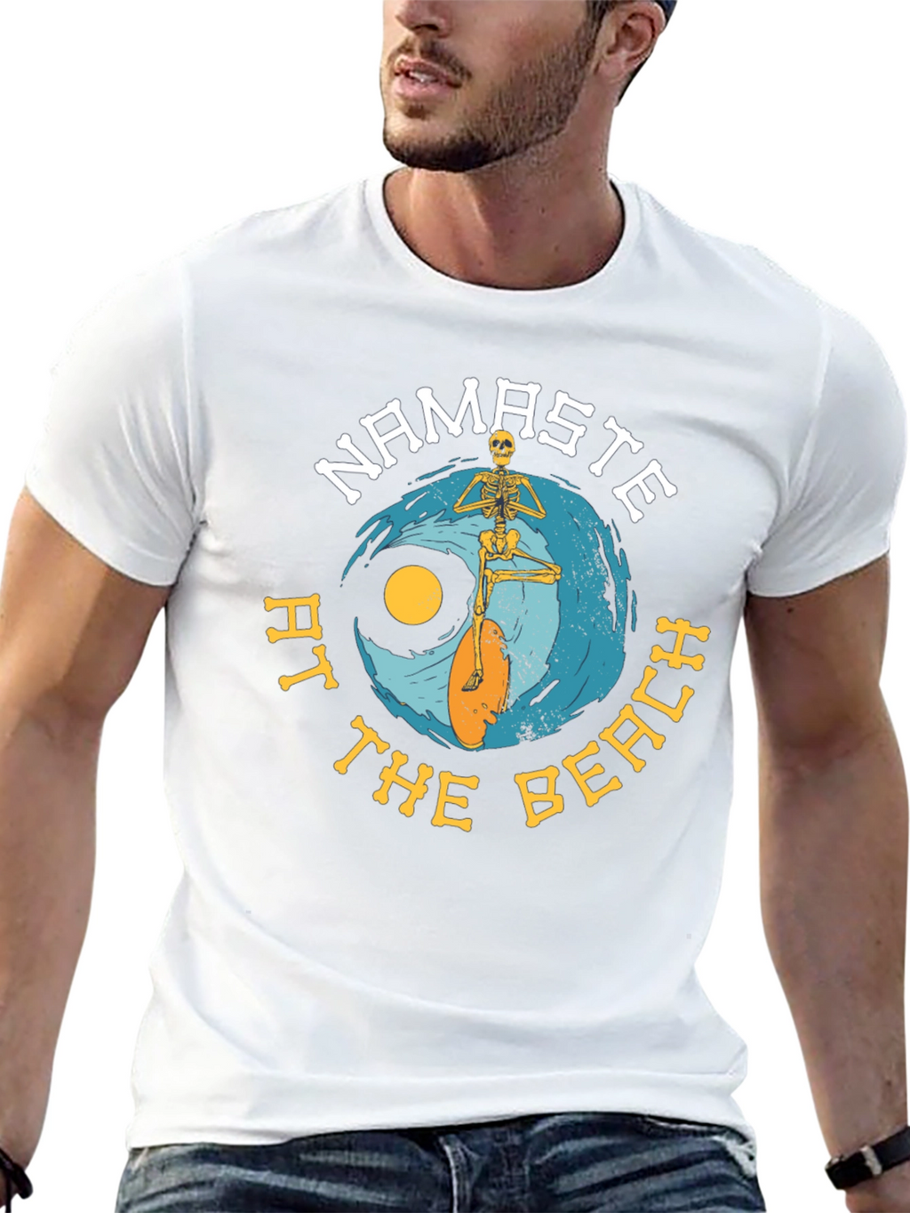 Namaste at the Beach Graphic Tee