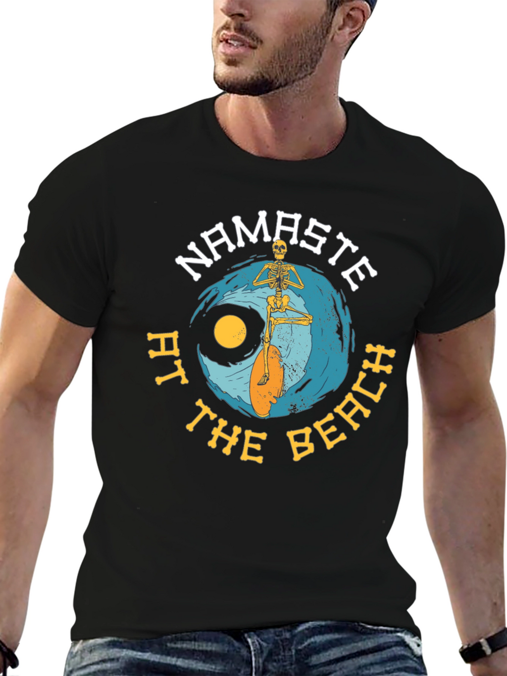Namaste at the Beach Graphic Tee