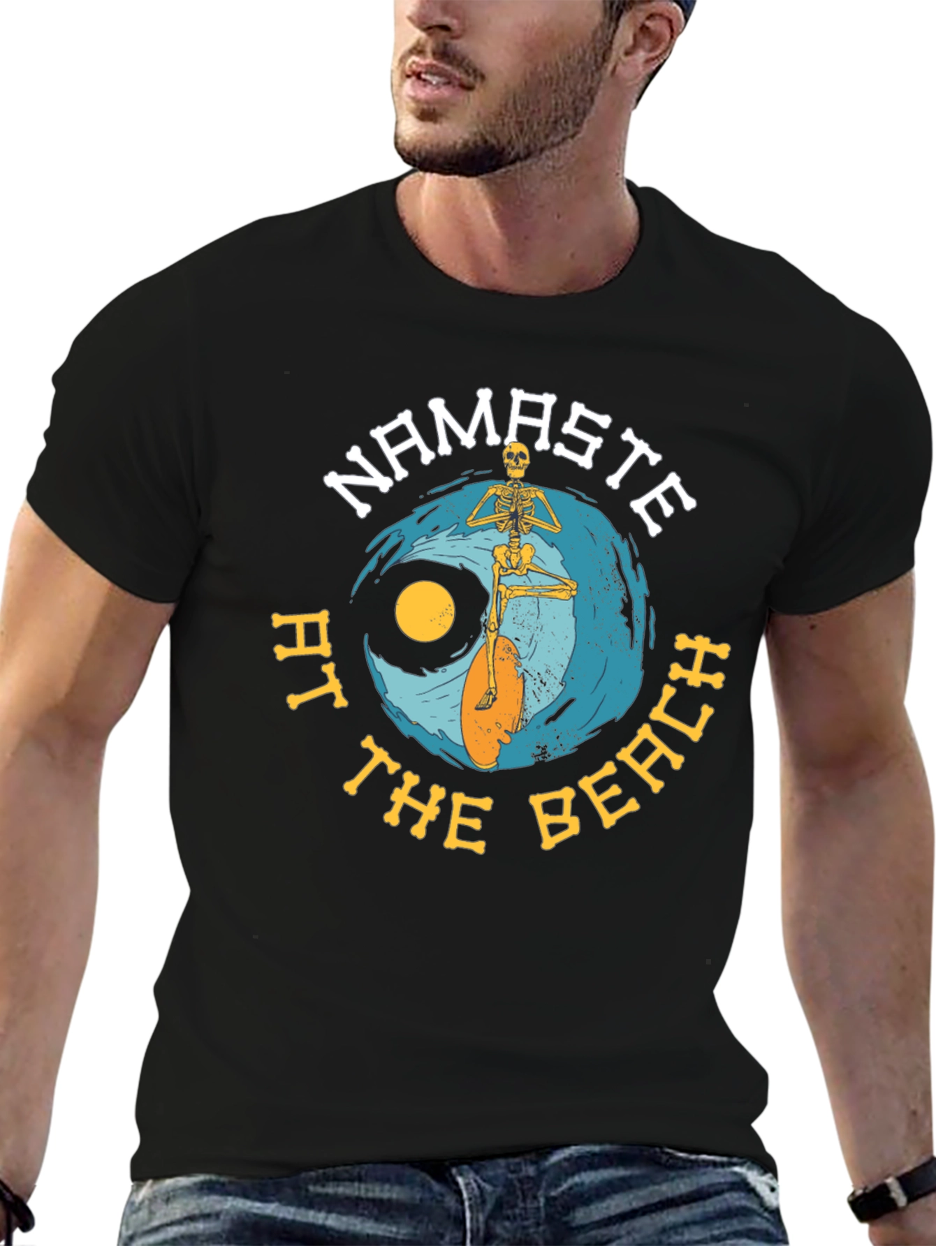 Namaste at the Beach Graphic Tee
