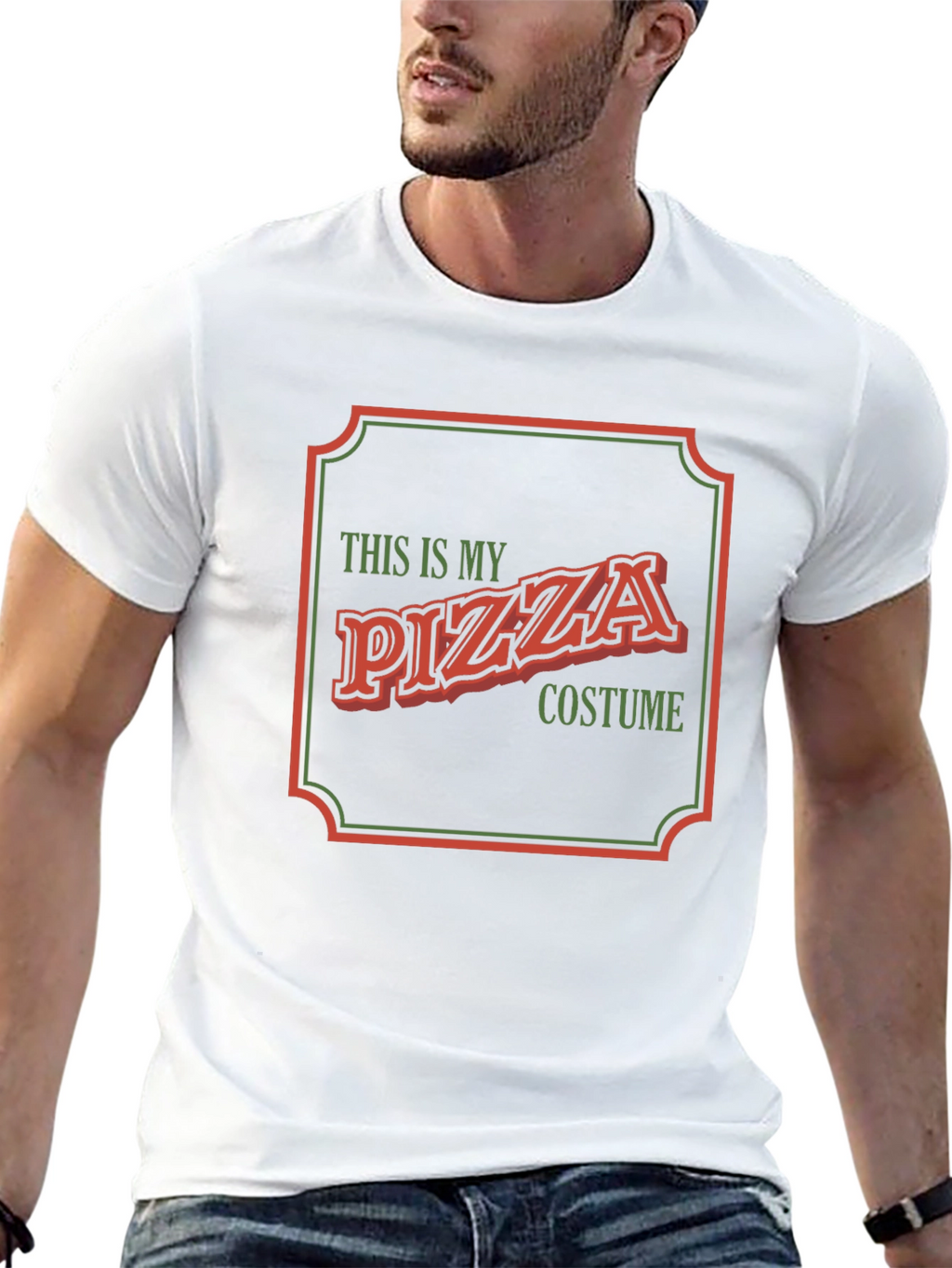 Pizza Costume T-Shirt - Funny Halloween Tee