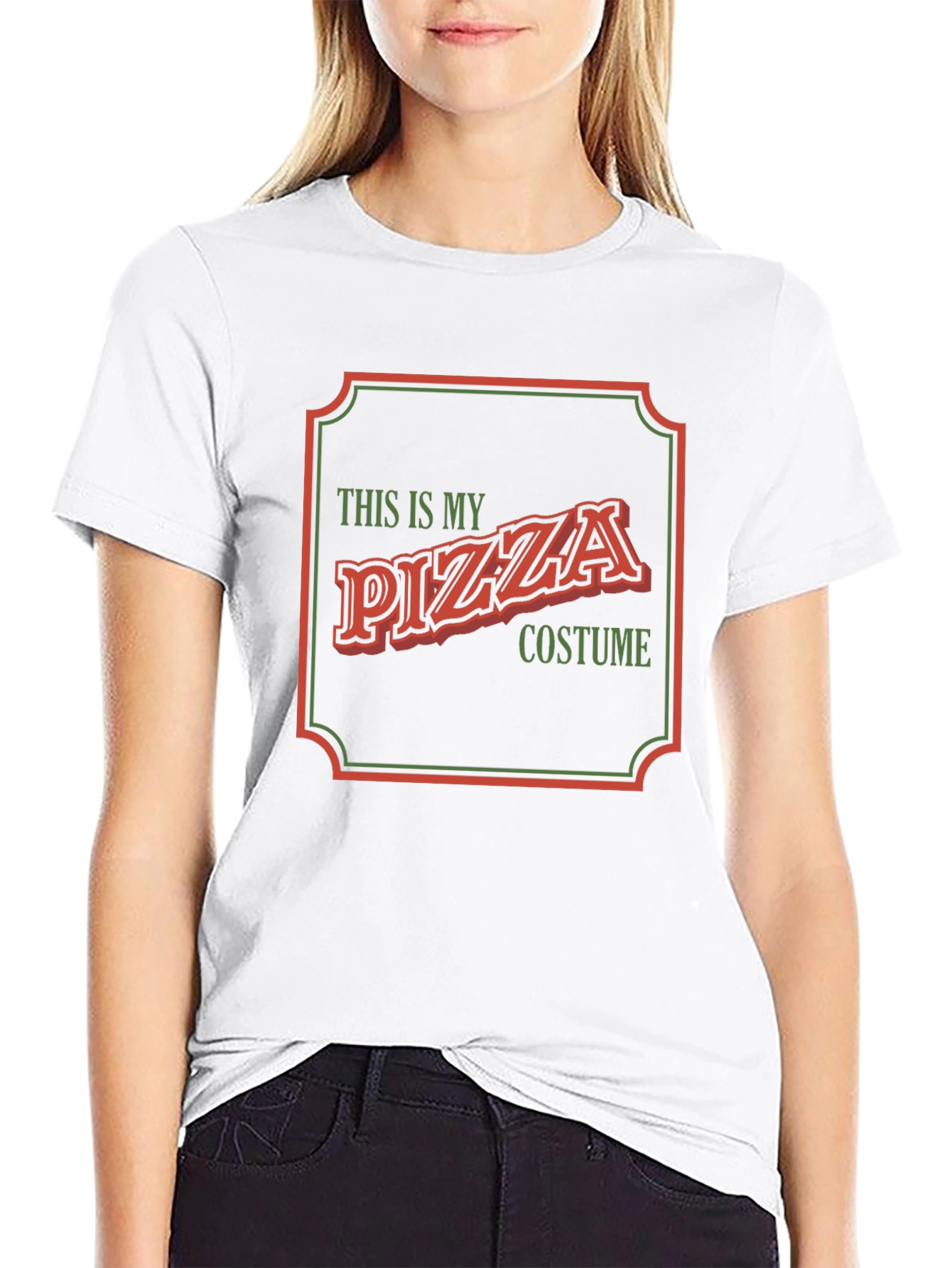Pizza Costume T-Shirt - Funny Halloween Tee
