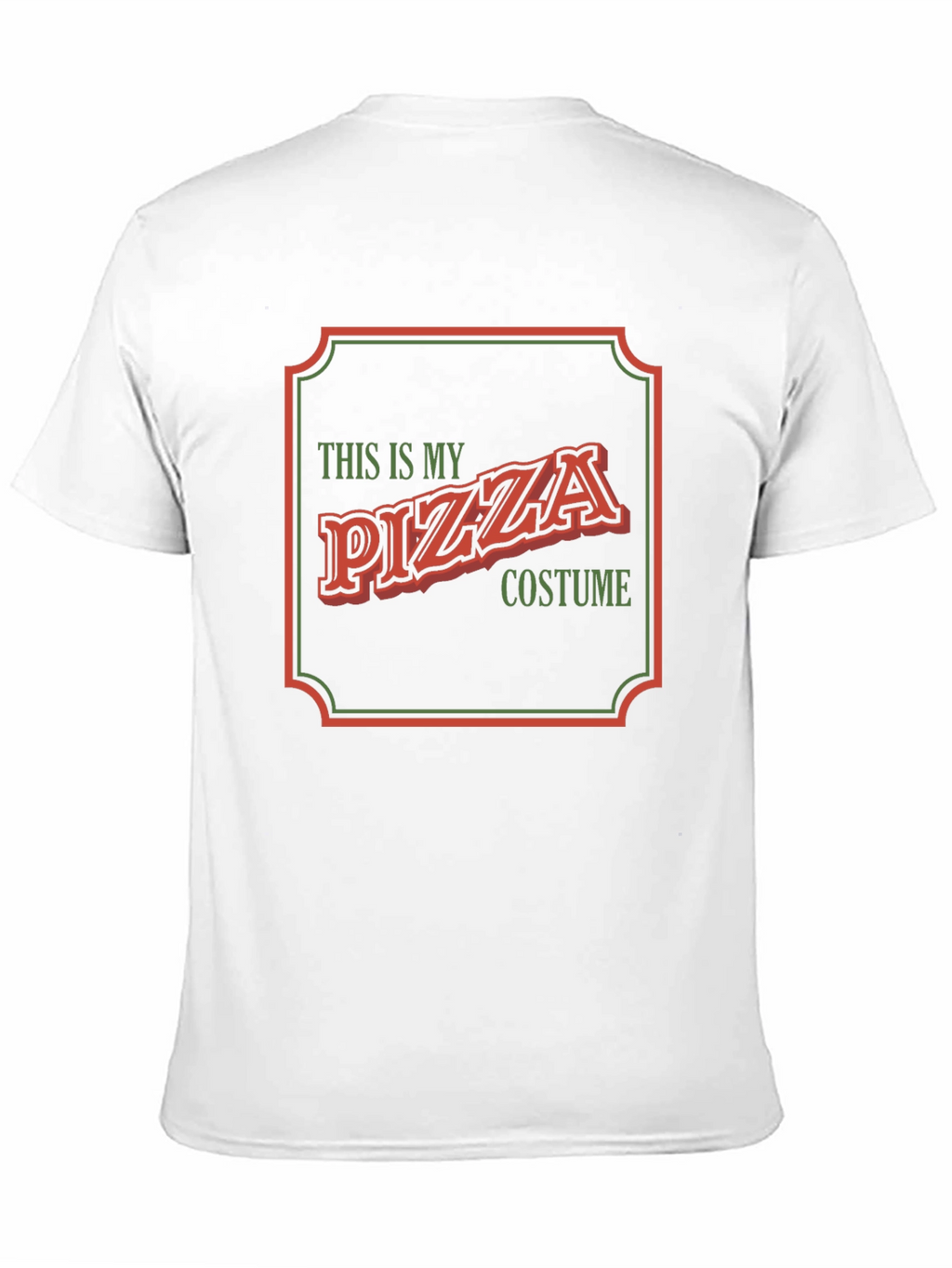 Pizza Costume T-Shirt - Funny Halloween Tee