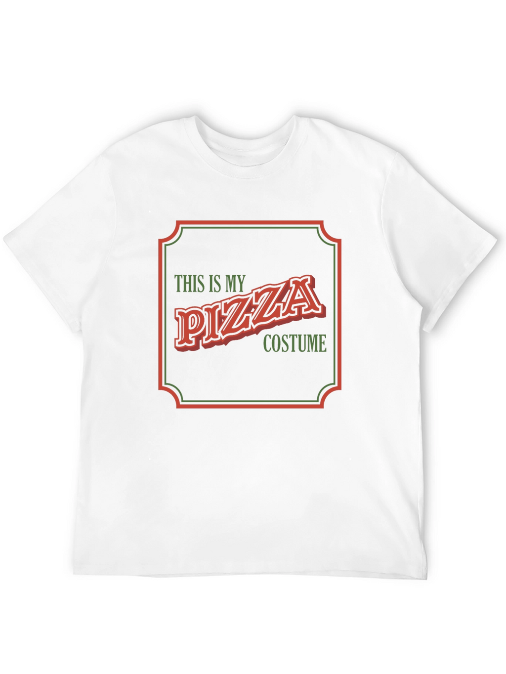 Pizza Costume T-Shirt - Funny Halloween Tee