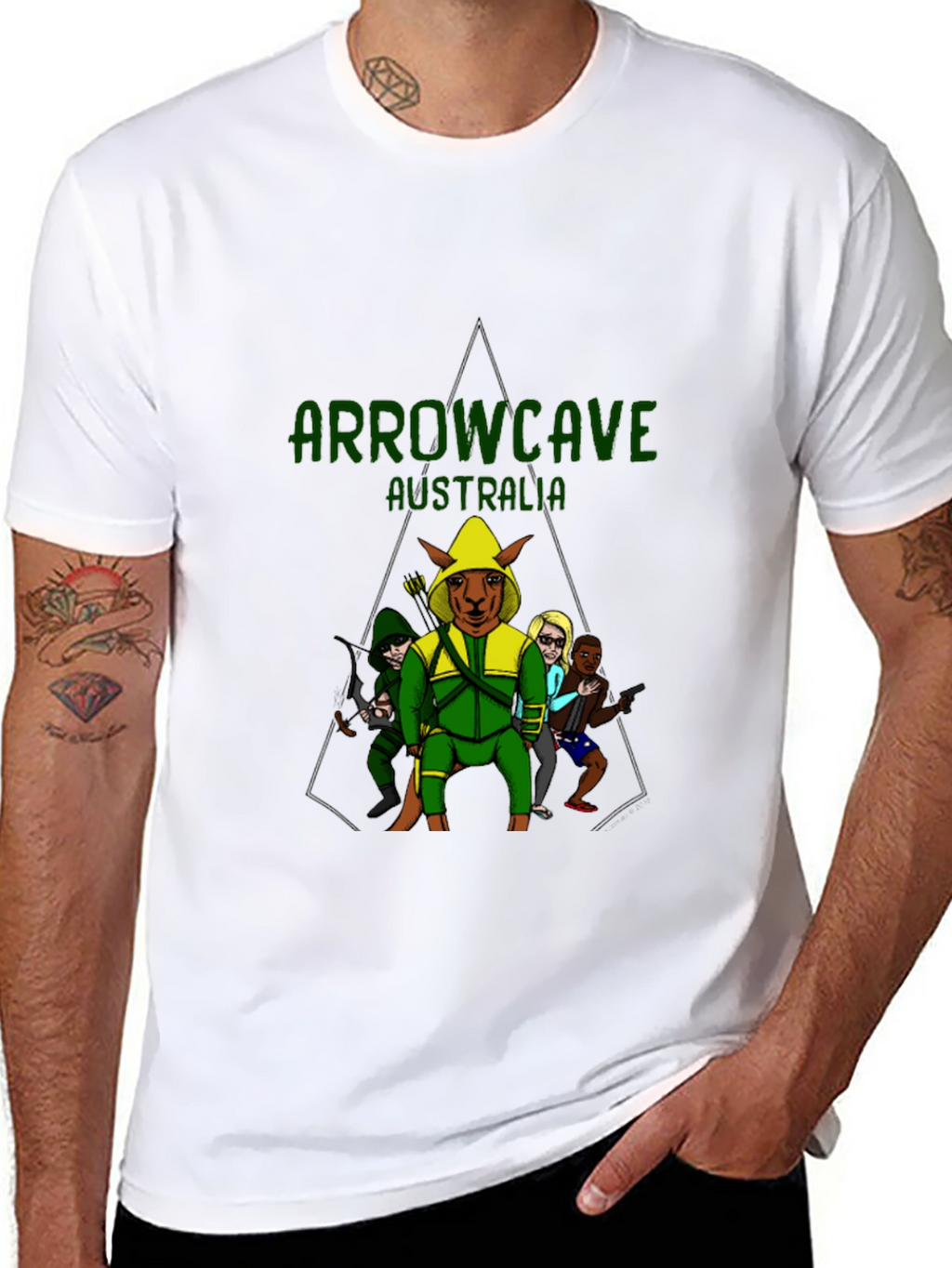Arrowcave Australia Graphic T-Shirt