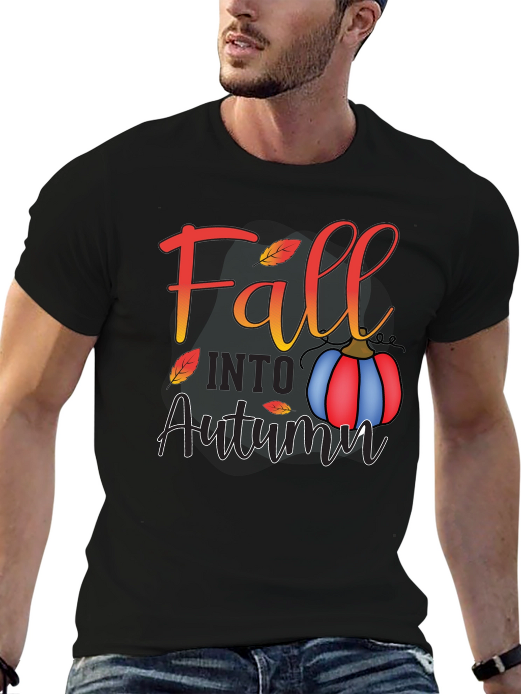 Fall Into Autumn T-Shirt - Stylish Seasonal Tee