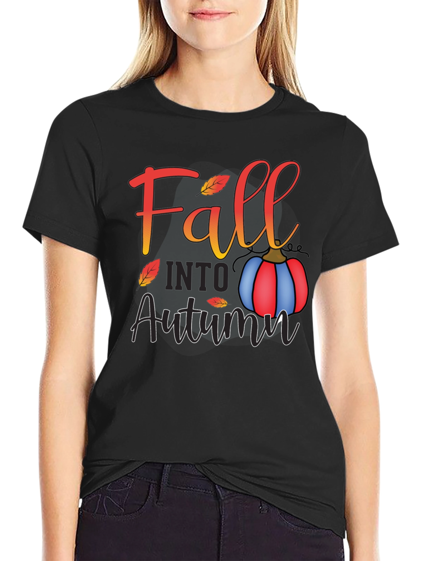 Fall Into Autumn T-Shirt - Stylish Seasonal Tee