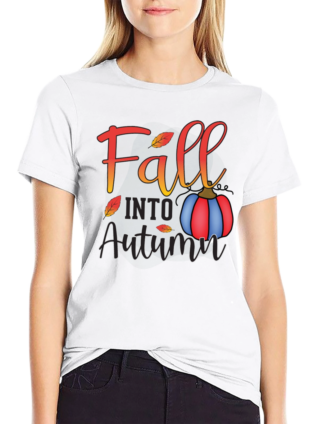 Fall Into Autumn T-Shirt - Stylish Seasonal Tee