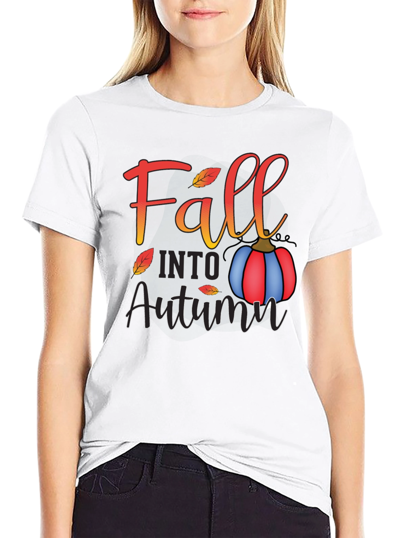 Fall Into Autumn T-Shirt - Stylish Seasonal Tee