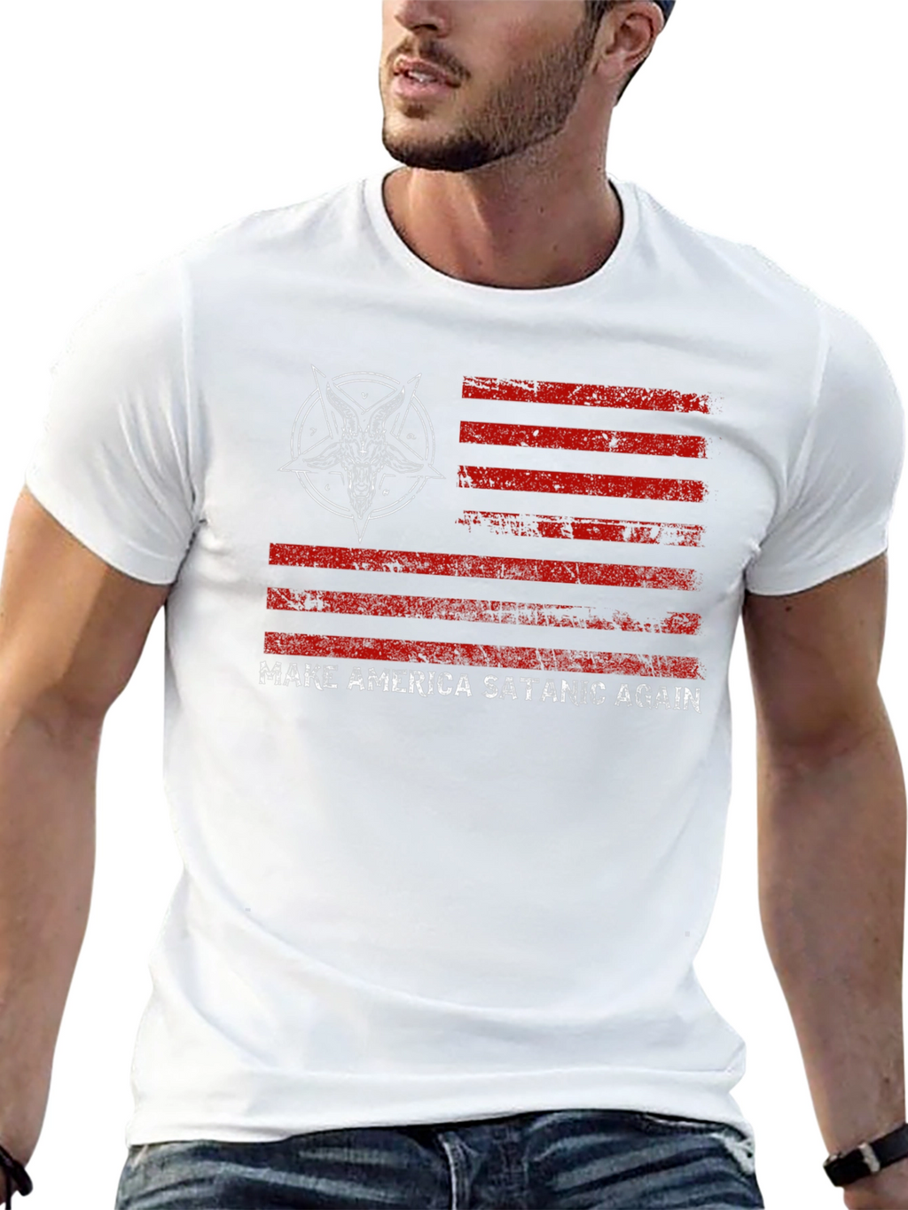 Make America Satanic Again Graphic Tee
