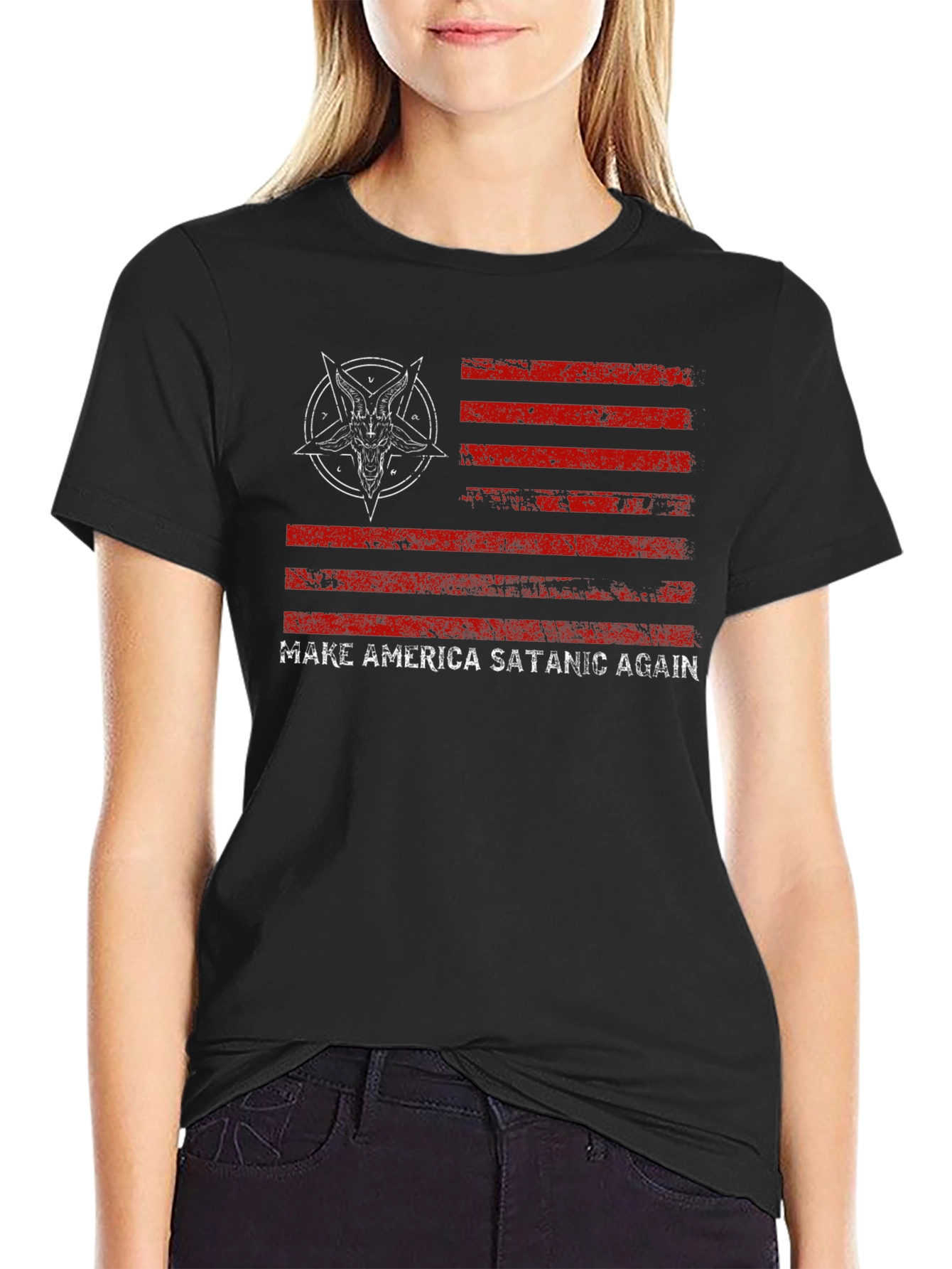 Make America Satanic Again Graphic Tee