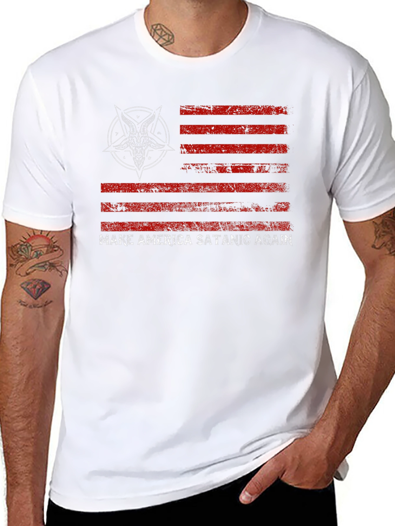 Make America Satanic Again Graphic Tee
