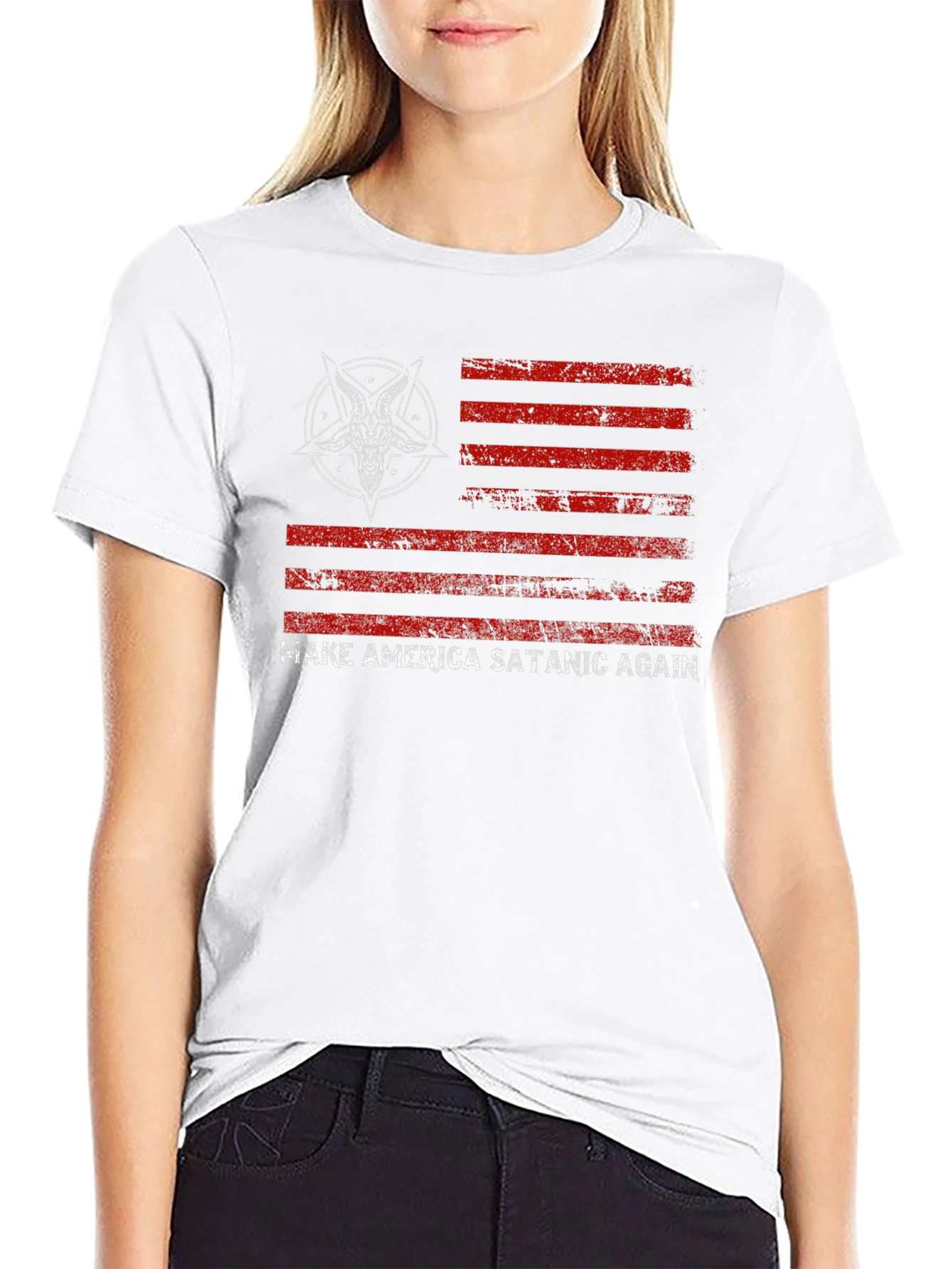Make America Satanic Again Graphic Tee