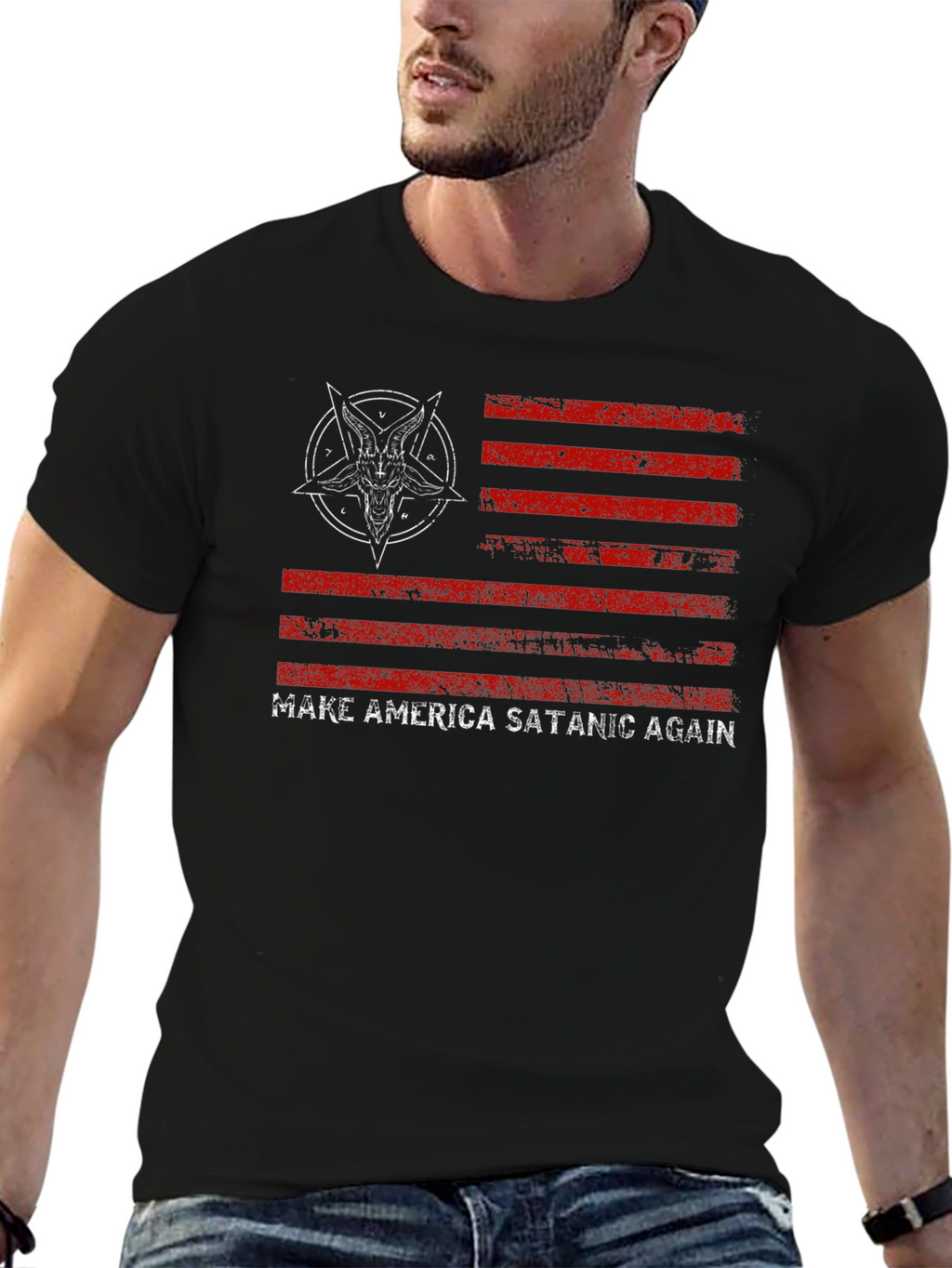 Make America Satanic Again Graphic Tee