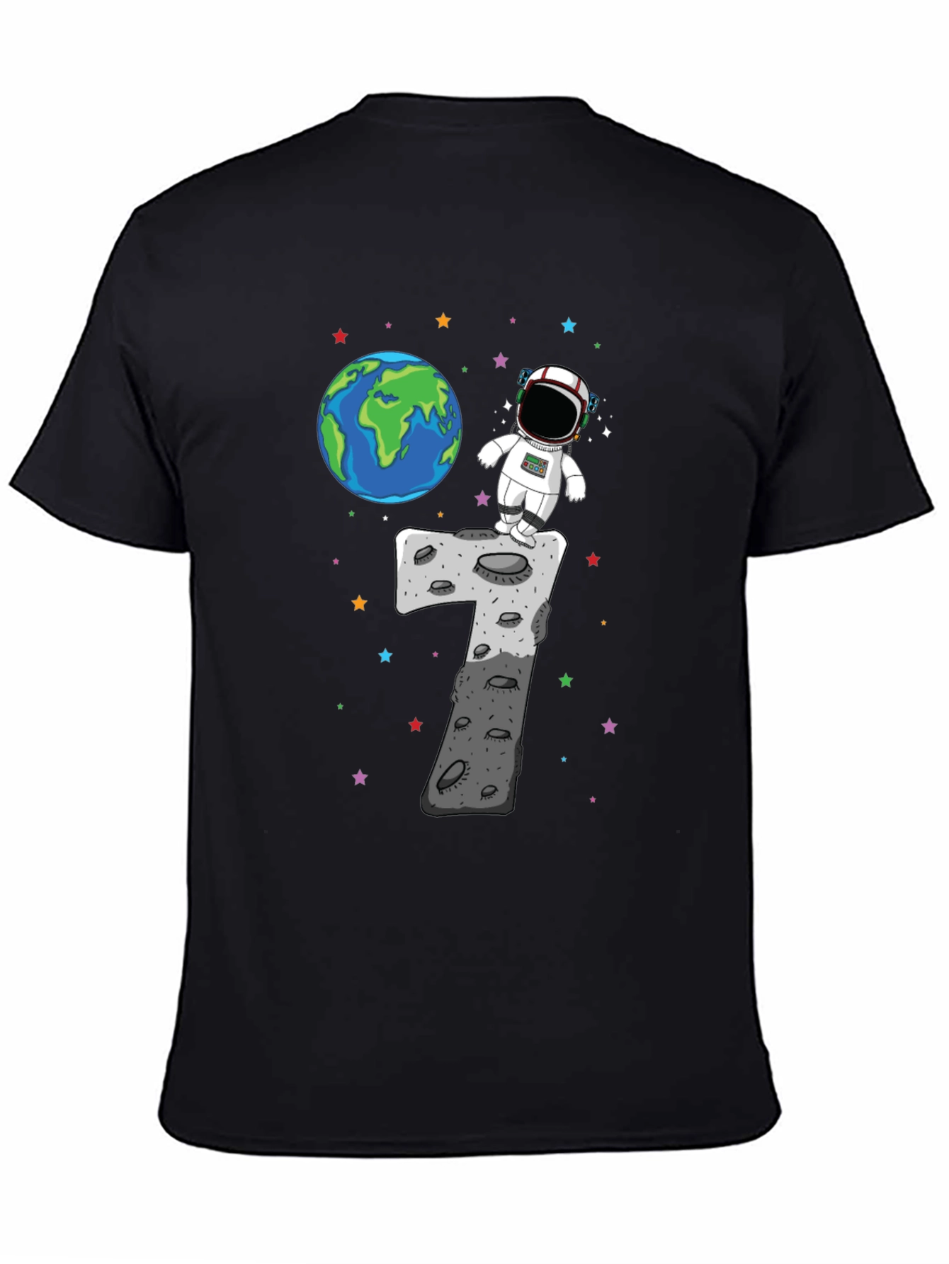 Astronaut 7th Birthday T-Shirt