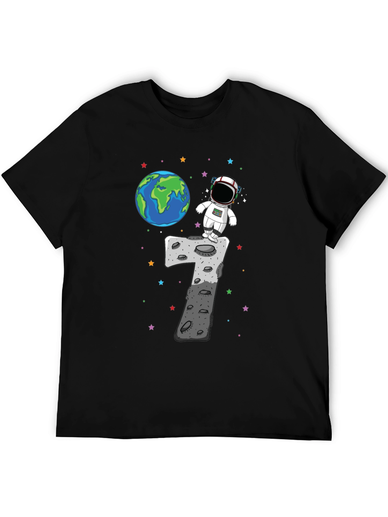 Astronaut 7th Birthday T-Shirt