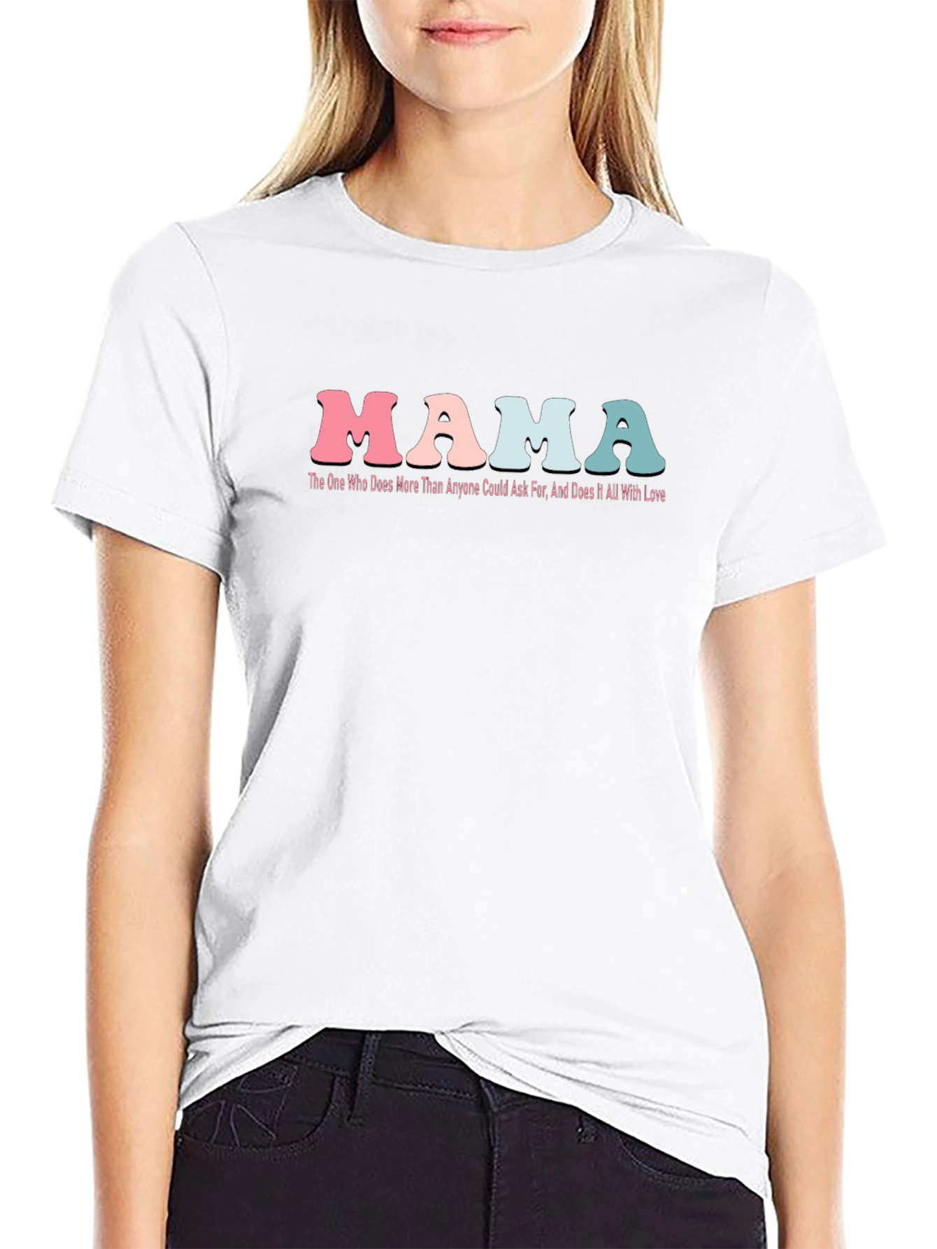 Retro Mama Graphic Tee - Soft & Stylish
