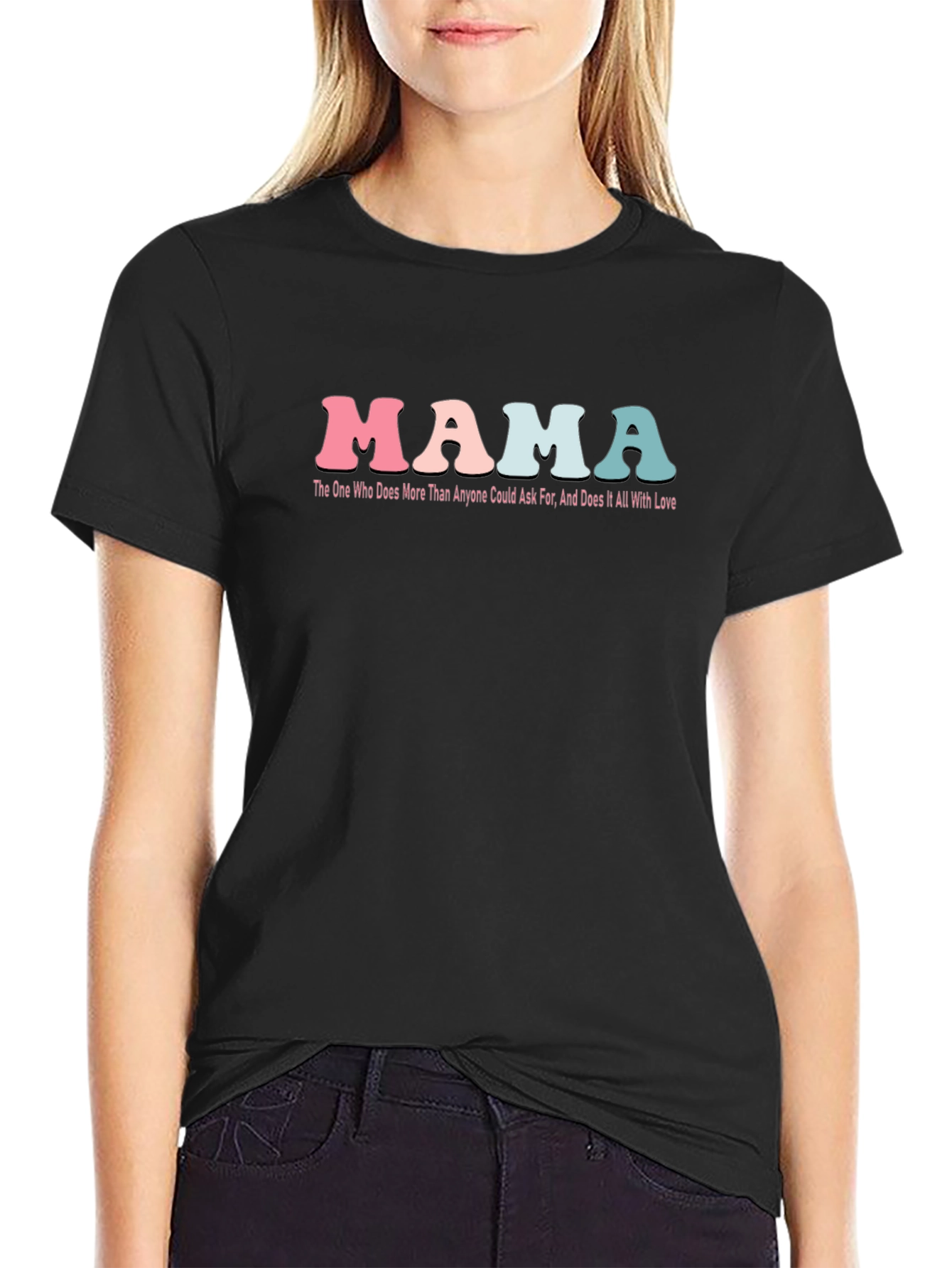 Retro Mama Graphic Tee - Soft & Stylish