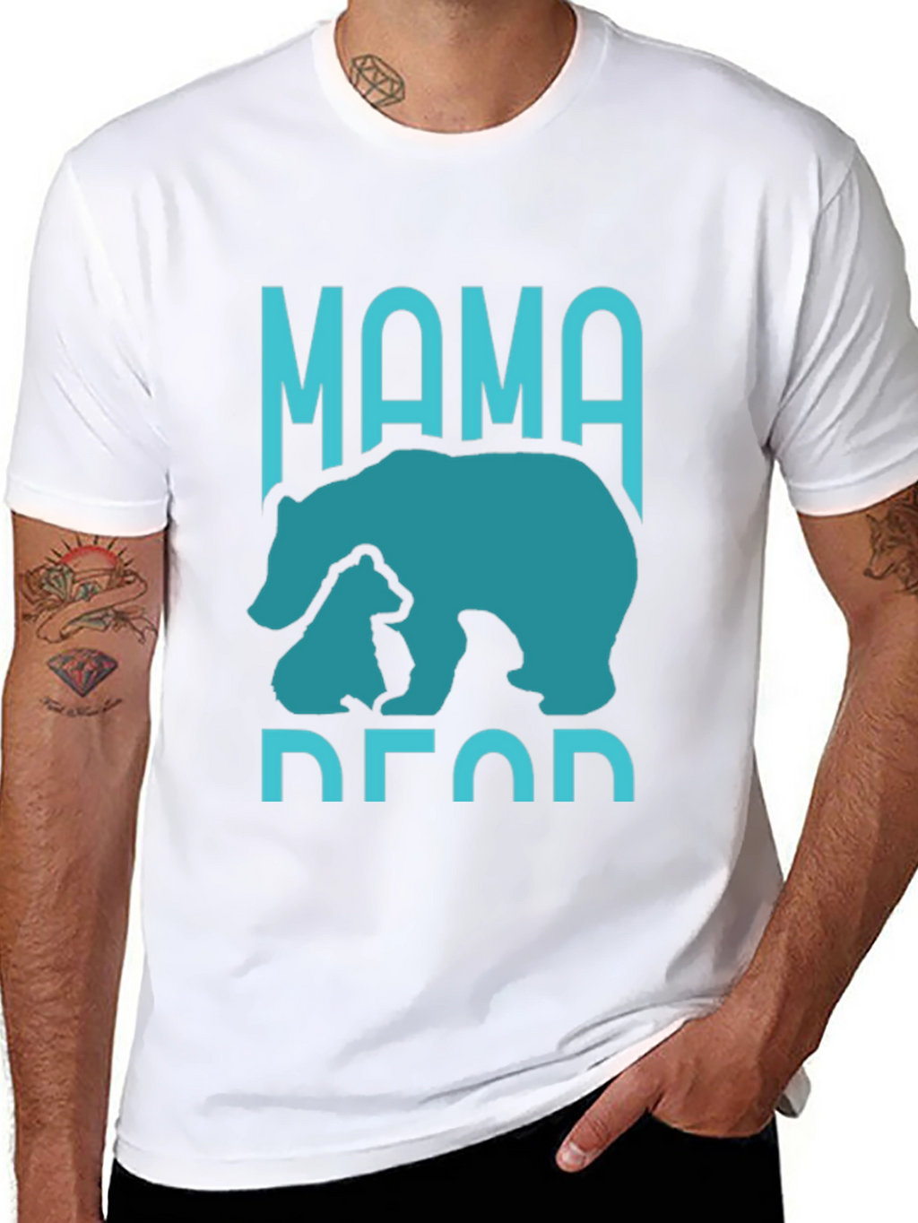 Mama Bear T-Shirt - Cute Family Tee