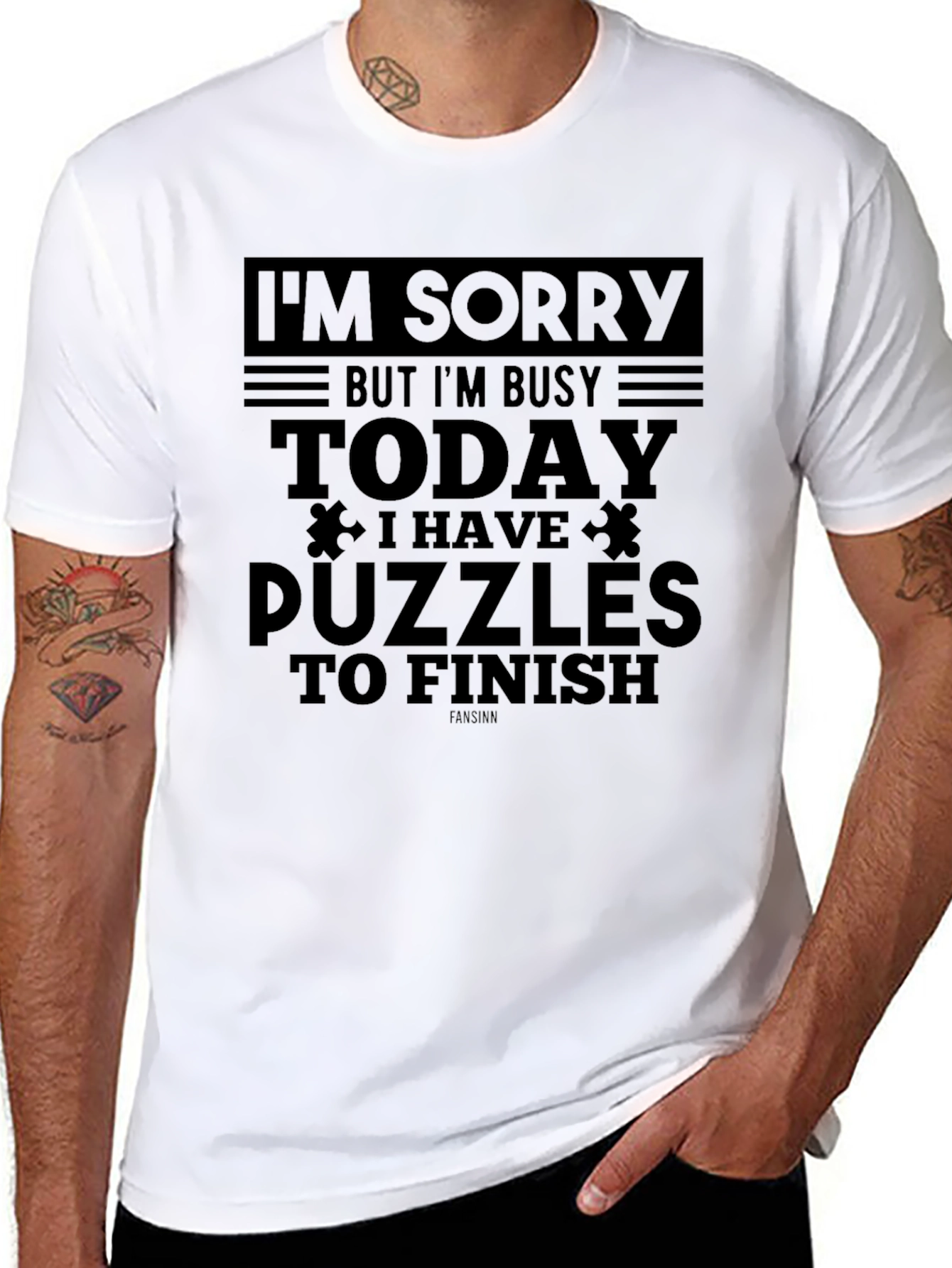 Puzzle Lover T-Shirt: Im Sorry I Have Puzzles Today