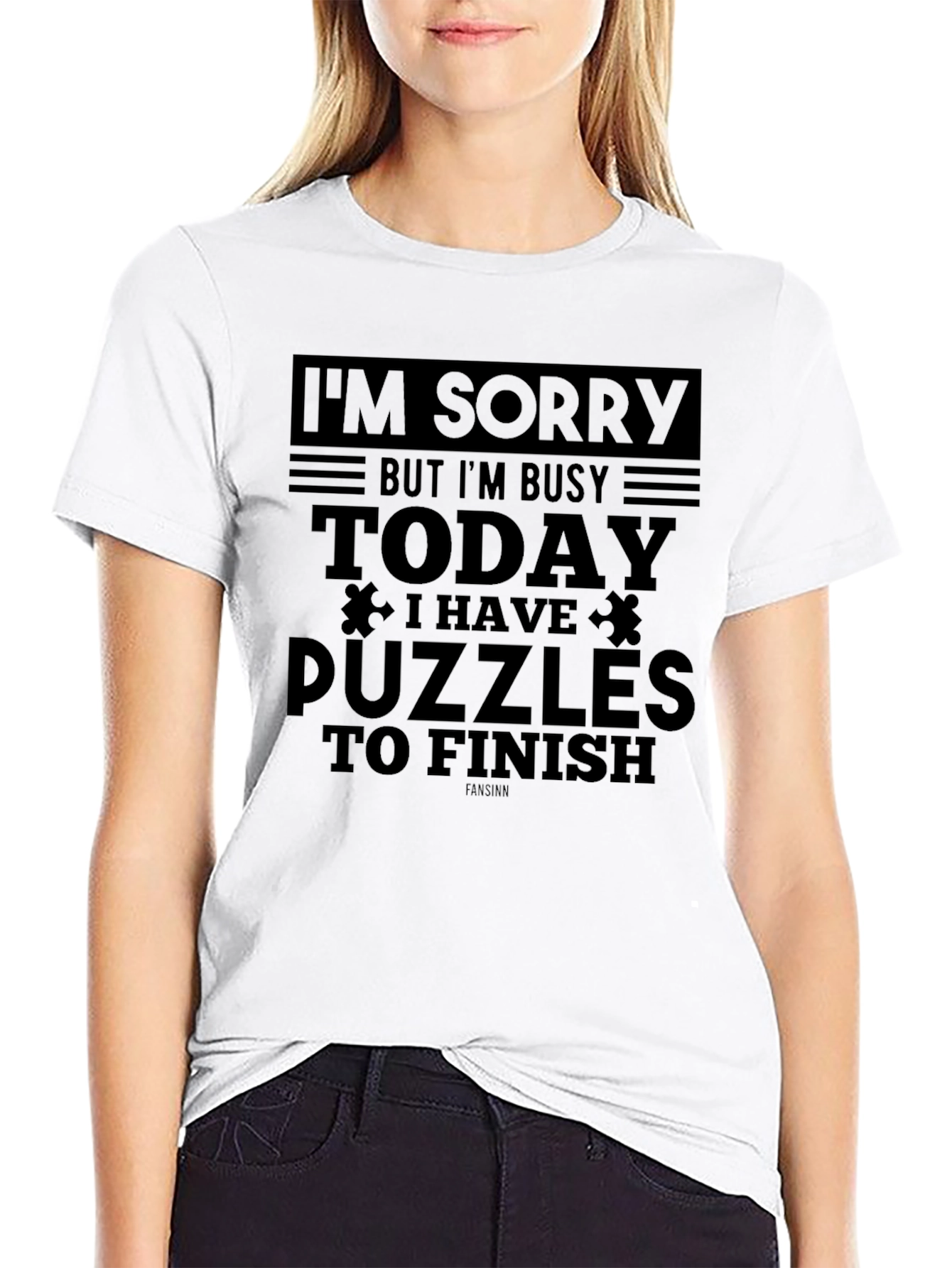 Puzzle Lover T-Shirt: Im Sorry I Have Puzzles Today