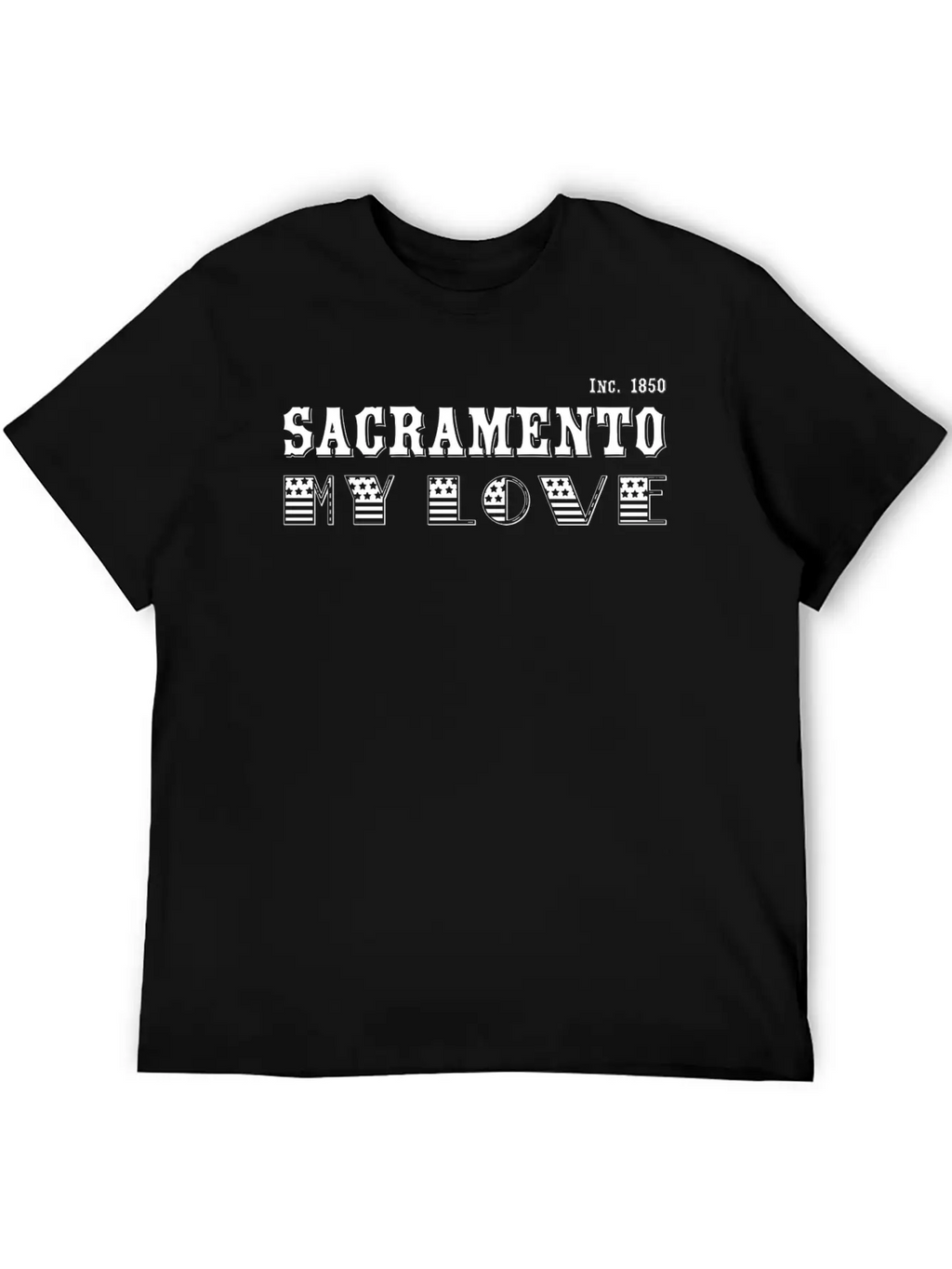 Sacramento, My Love Stylish Everyday T-Shirt – Unisex Basic Cotton Tee