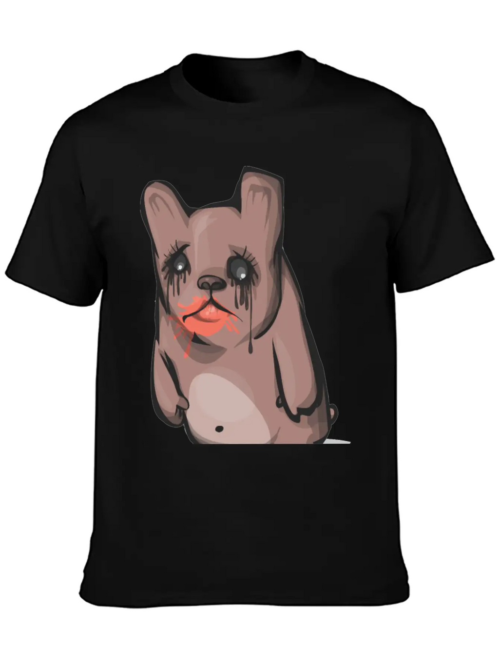 Sad Bear Unisex Casual T-Shirt – Clean Design For Daily Comfort