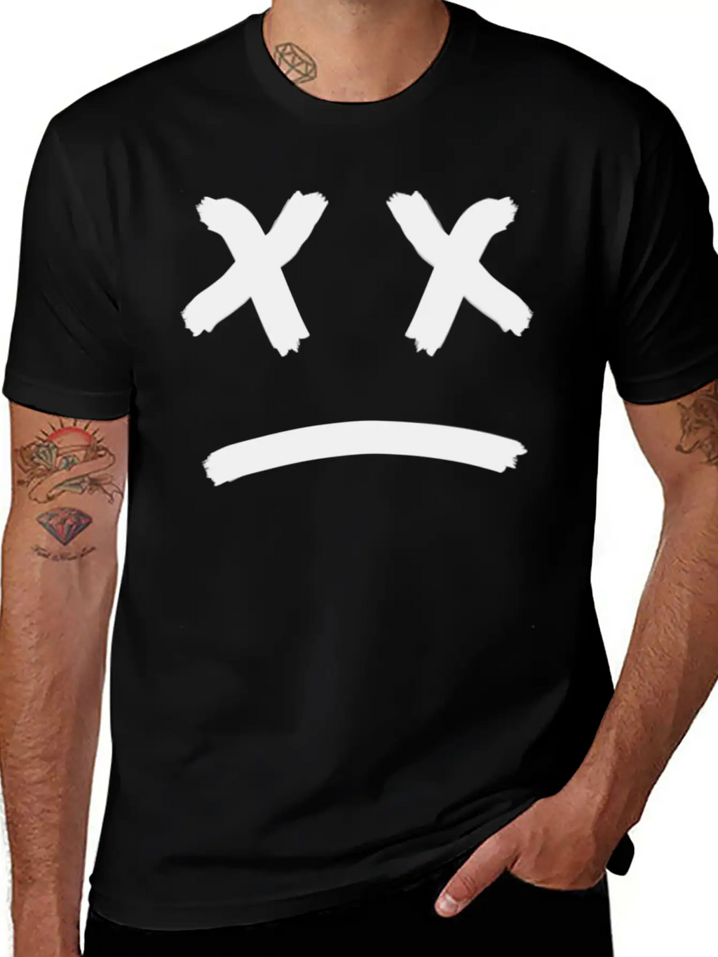 Sad Breathable Soft Cotton T-Shirt – Timeless Casual Look