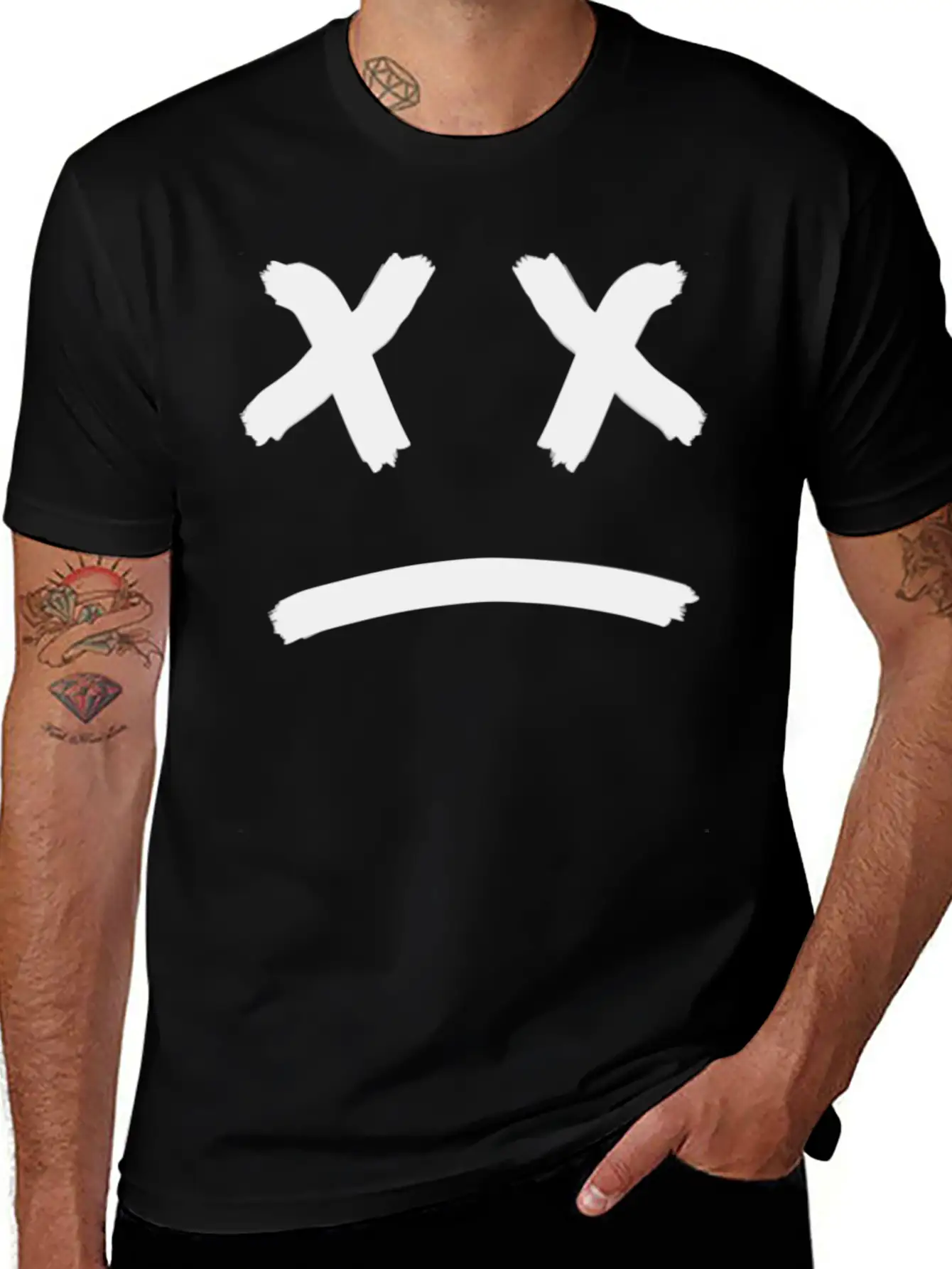 Sad Breathable Soft Cotton T-Shirt – Timeless Casual Look