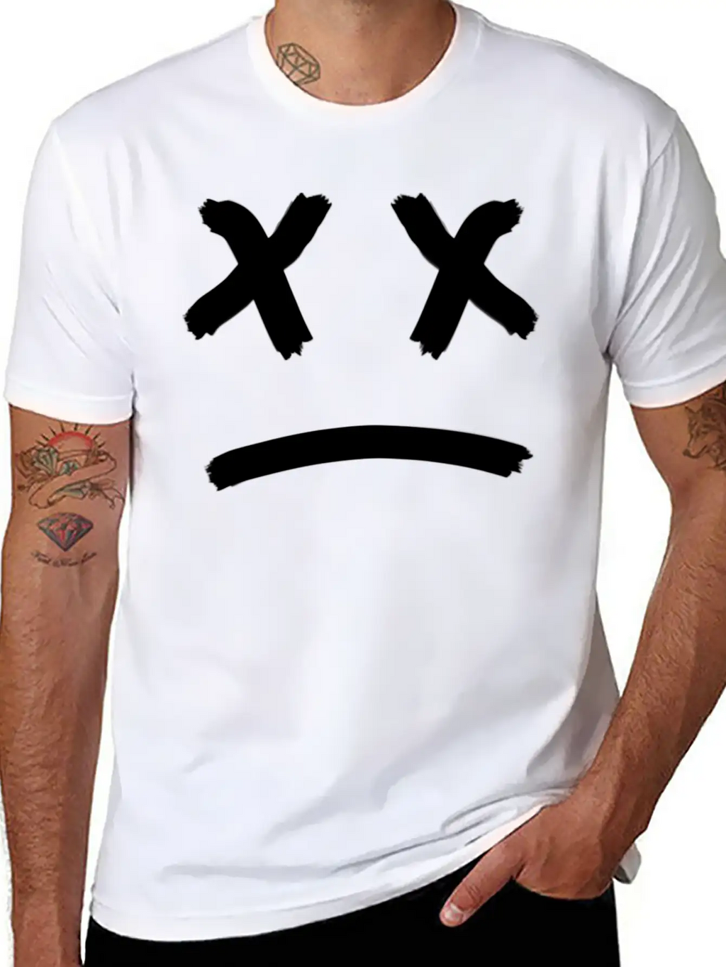 Sad Breathable Soft Cotton T-Shirt – Timeless Casual Look