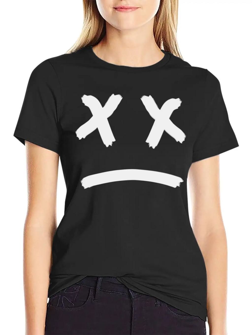 Sad Breathable Soft Cotton T-Shirt – Timeless Casual Look