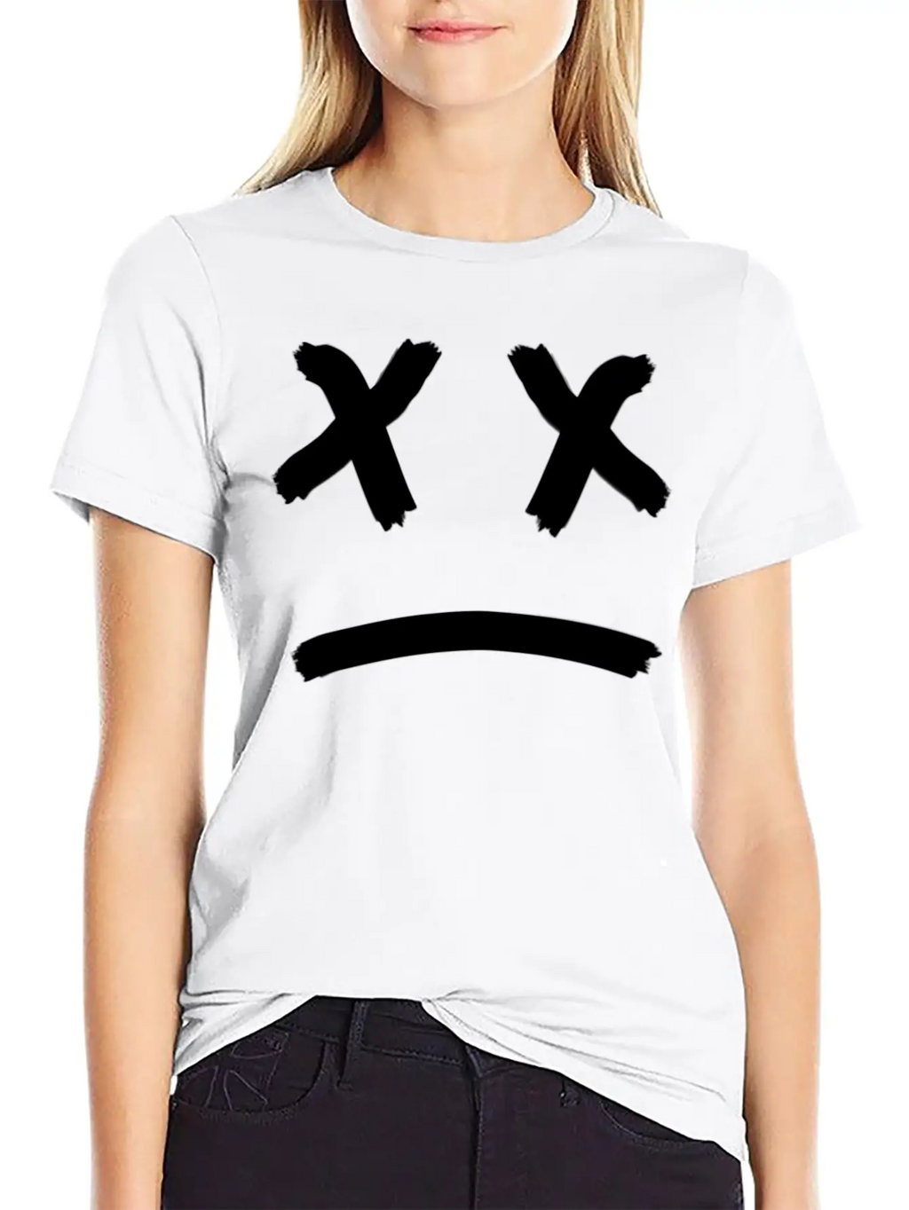 Sad Breathable Soft Cotton T-Shirt – Timeless Casual Look