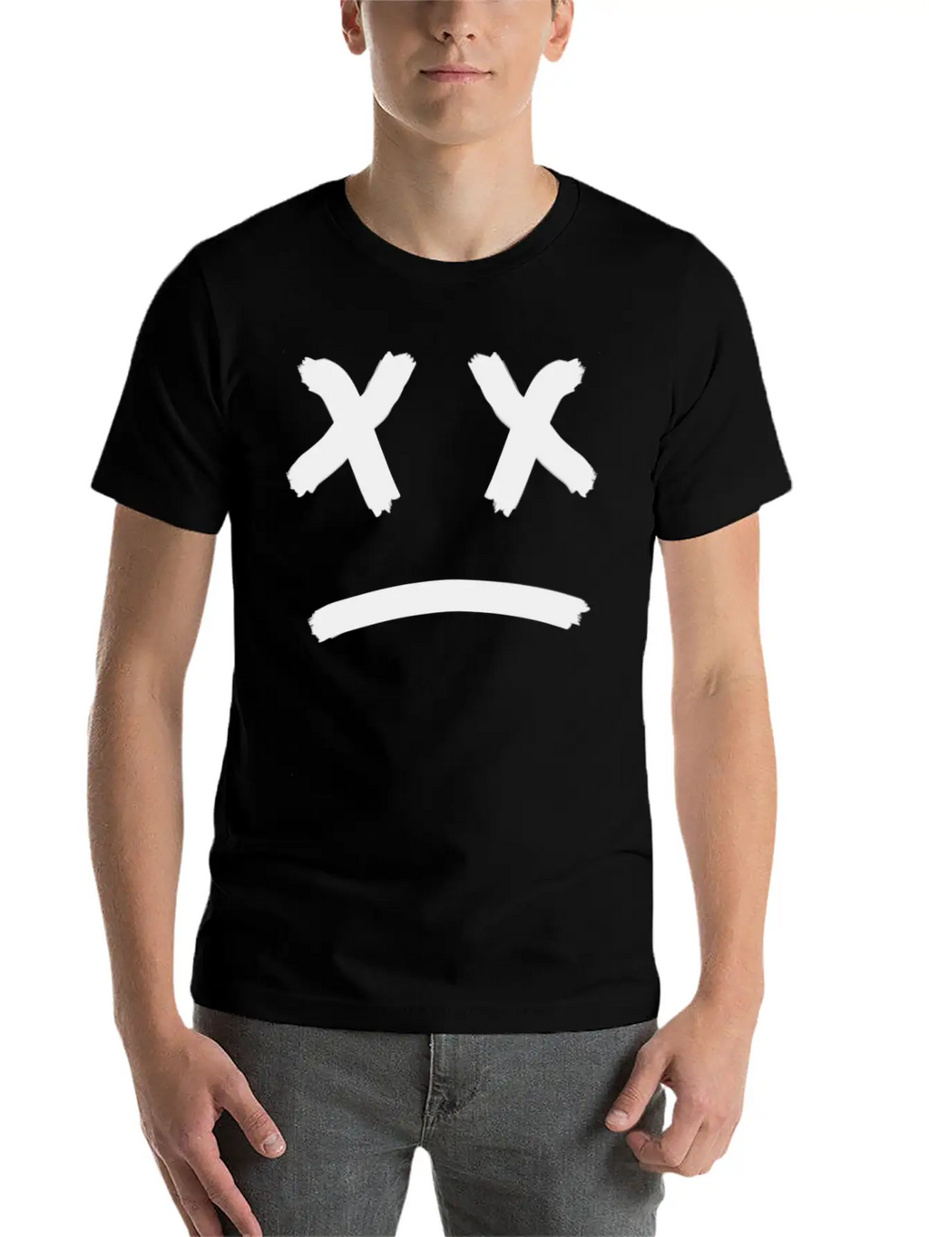 Sad Breathable Soft Cotton T-Shirt – Timeless Casual Look