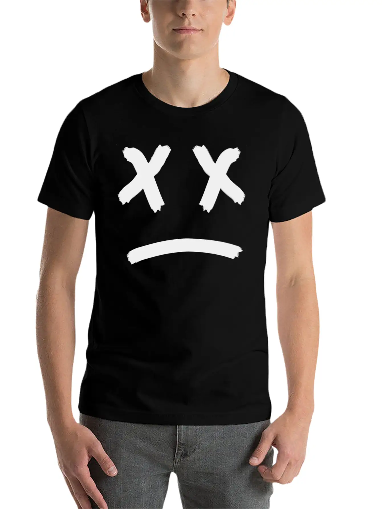 Sad Breathable Soft Cotton T-Shirt – Timeless Casual Look