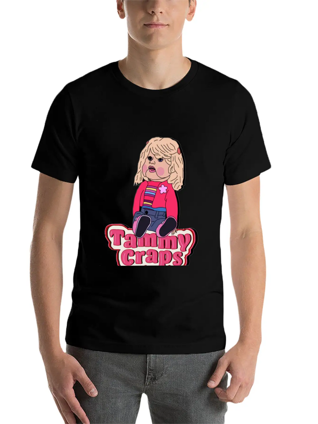 Sad Comedy Karl Unisex Casual T-Shirt – Clean Design For Daily Comfort