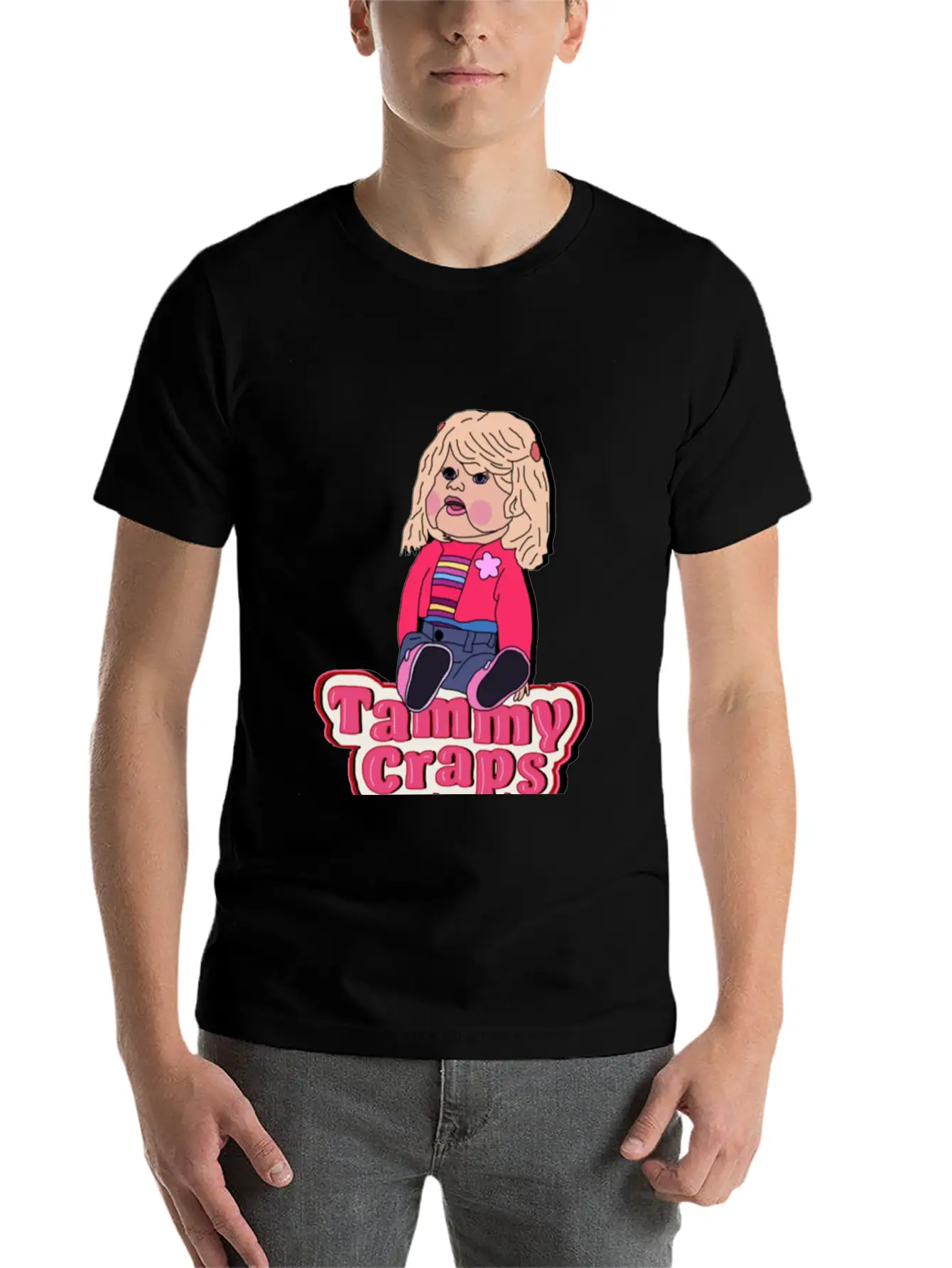 Sad Comedy Karl Unisex Casual T-Shirt – Clean Design For Daily Comfort