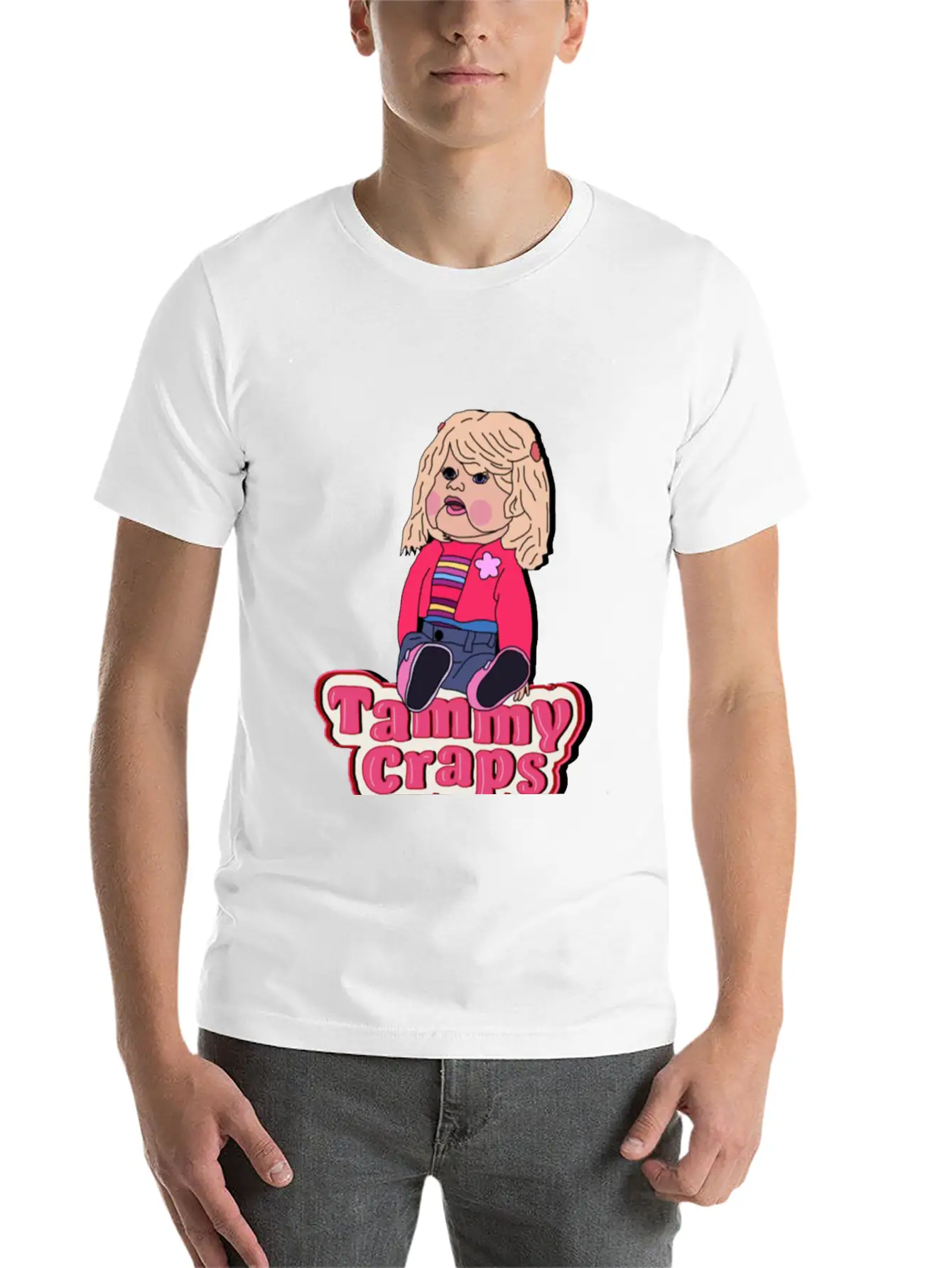 Sad Comedy Karl Unisex Casual T-Shirt – Clean Design For Daily Comfort