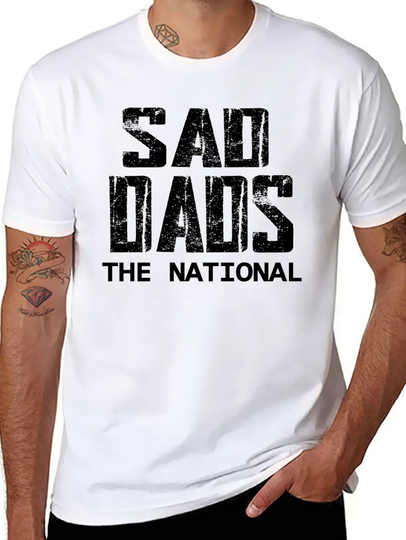 Sad Dads The Unisex Casual T-Shirt – Clean Design For Daily Comfort