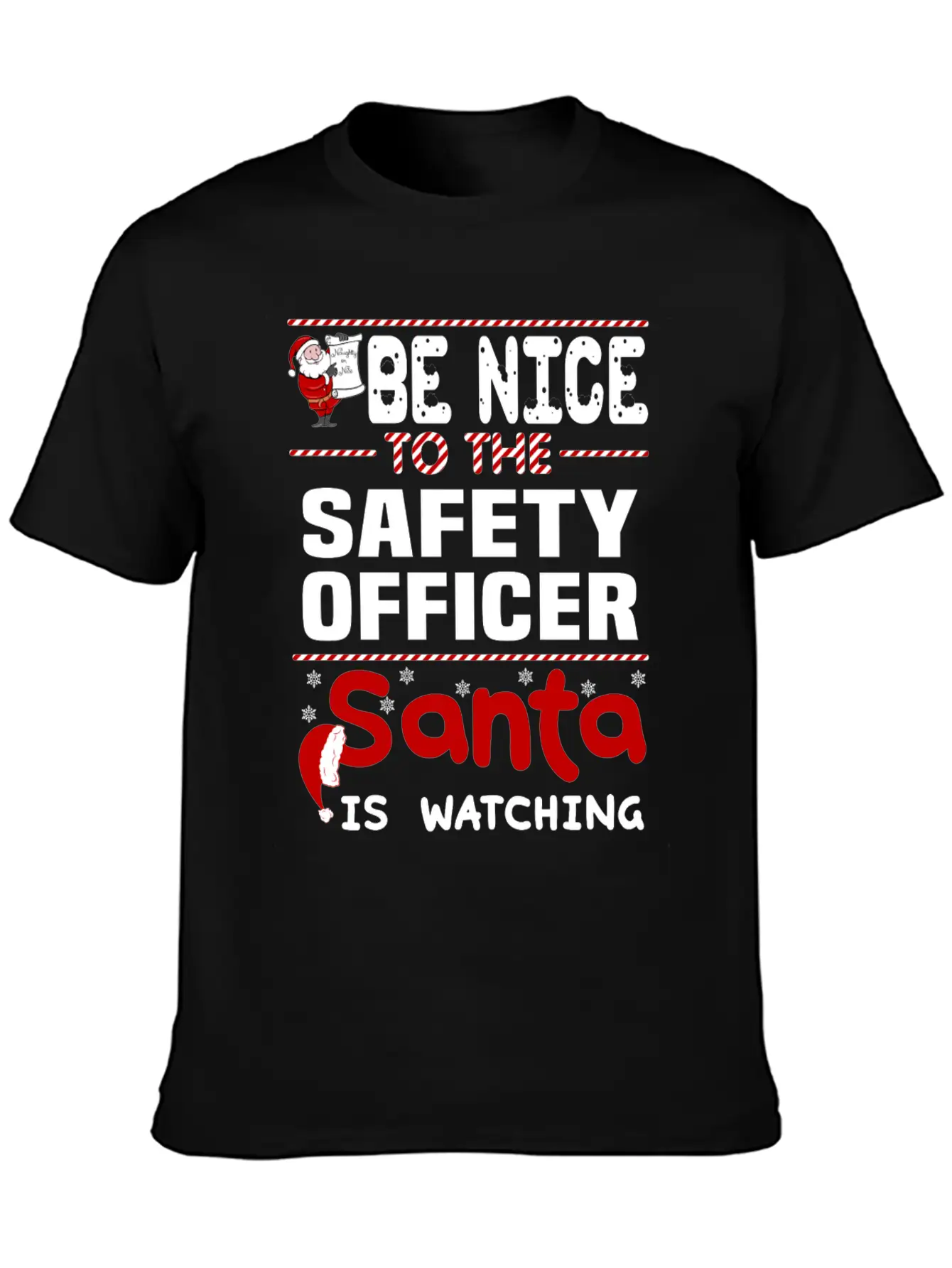 Safety Officer Unisex Short Sleeve Soft Cotton T-Shirt – Casual Everyday Wear