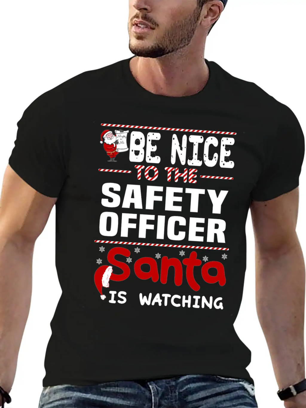 Safety Officer Unisex Short Sleeve Soft Cotton T-Shirt – Casual Everyday Wear