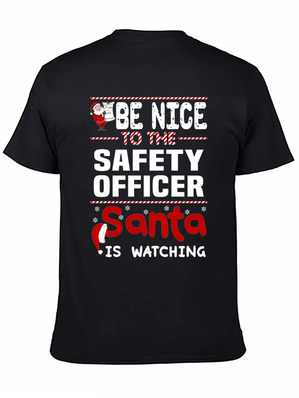 Safety Officer Unisex Short Sleeve Soft Cotton T-Shirt – Casual Everyday Wear