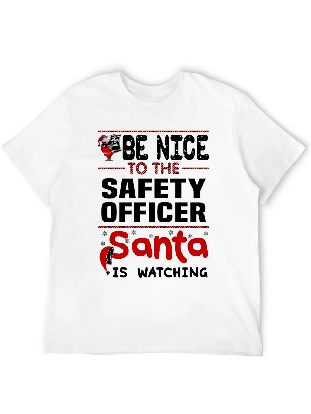 Safety Officer Unisex Short Sleeve Soft Cotton T-Shirt – Casual Everyday Wear