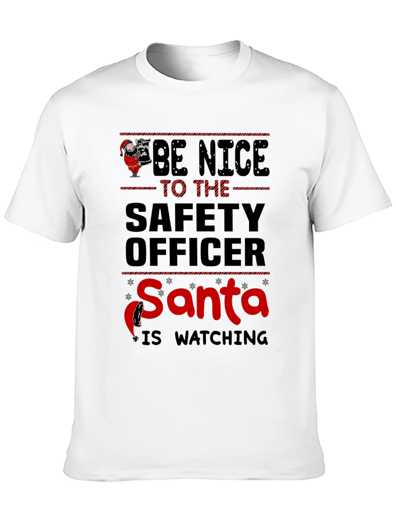 Safety Officer Unisex Short Sleeve Soft Cotton T-Shirt – Casual Everyday Wear