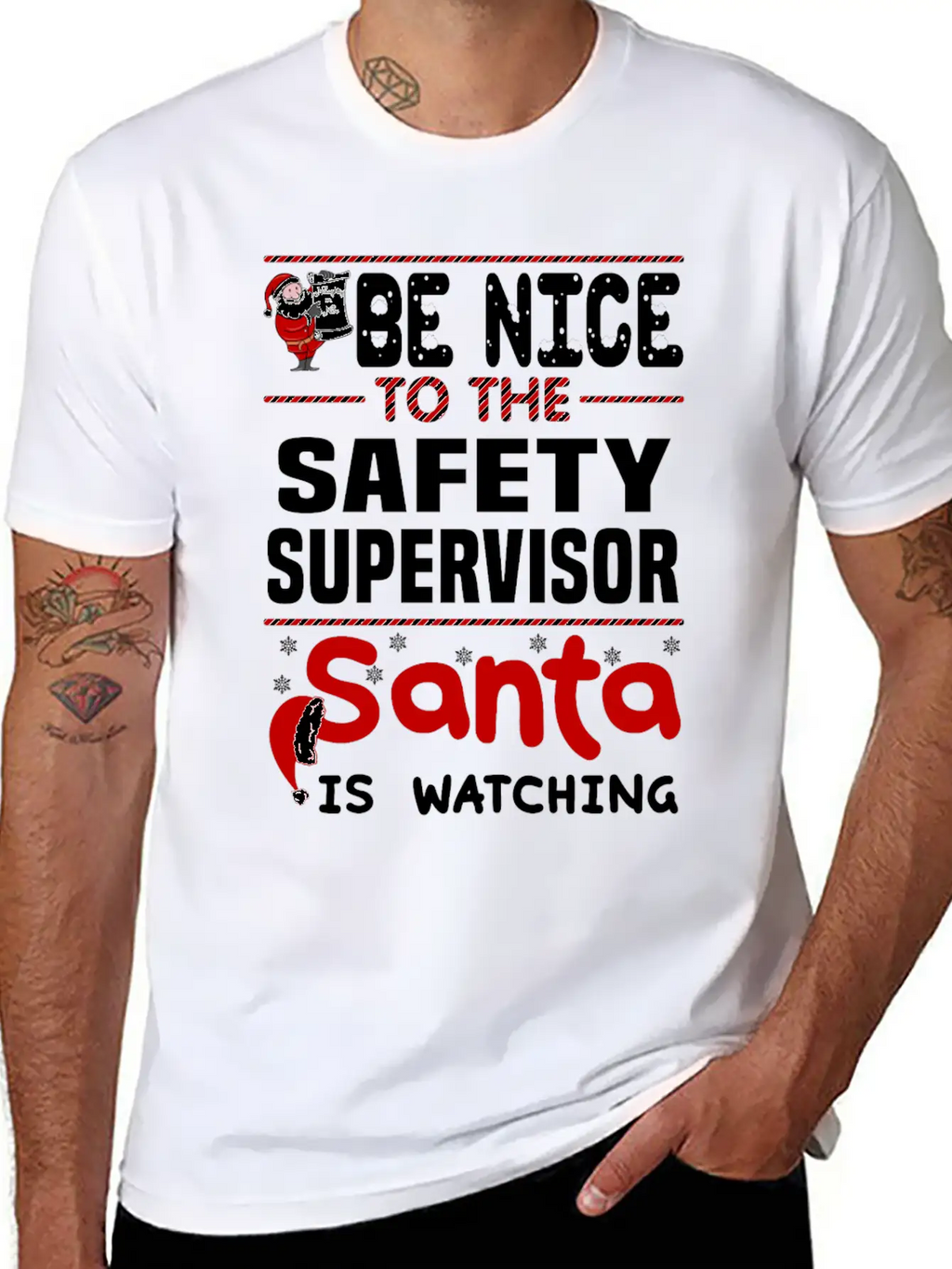 Safety Supervisor Stylish Everyday T-Shirt – Unisex Basic Cotton Tee
