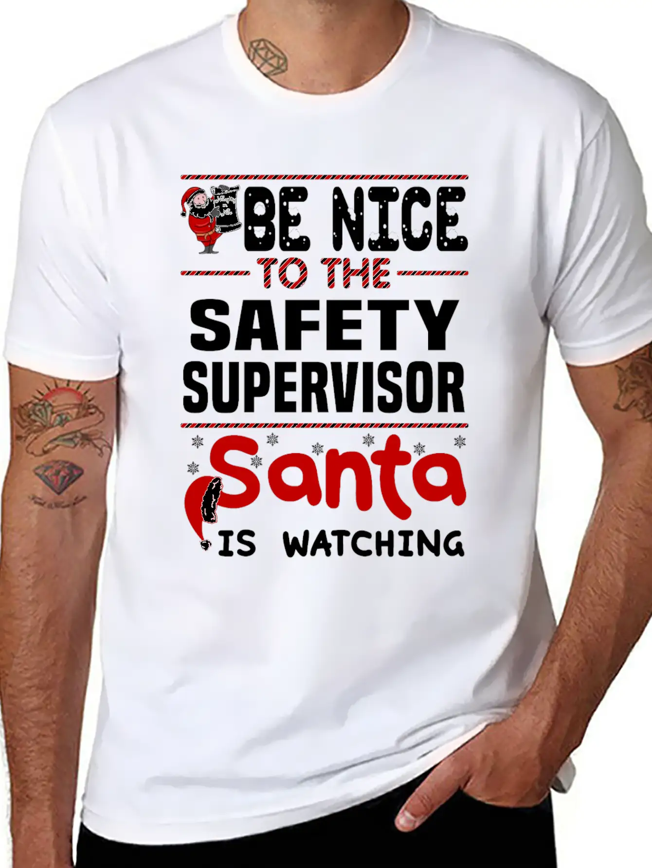 Safety Supervisor Stylish Everyday T-Shirt – Unisex Basic Cotton Tee