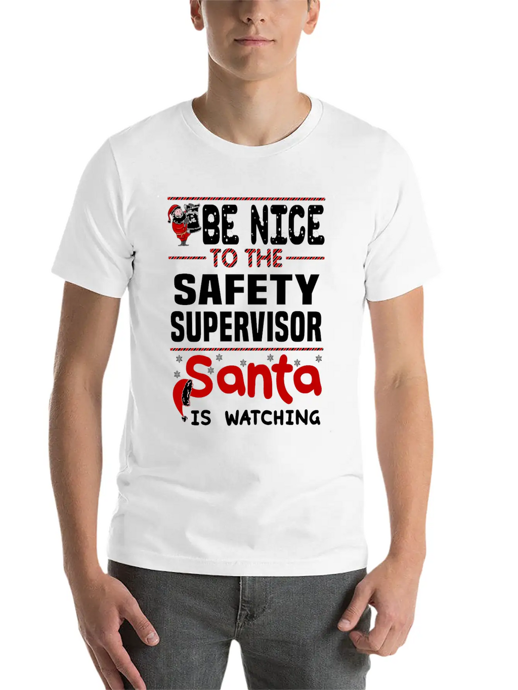 Safety Supervisor Stylish Everyday T-Shirt – Unisex Basic Cotton Tee